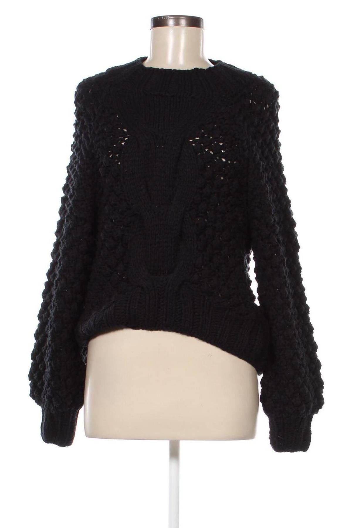 Γυναικείο πουλόβερ Decjuba, Μέγεθος M, Χρώμα Μαύρο, Τιμή 18,02 €