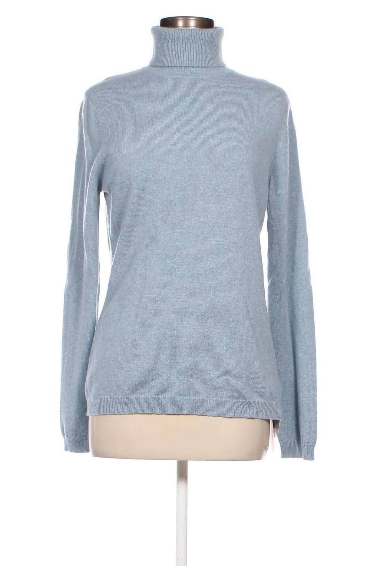Дамски пуловер Eric Bompard, Размер XL, Цвят Син, Цена 296,55 лв.