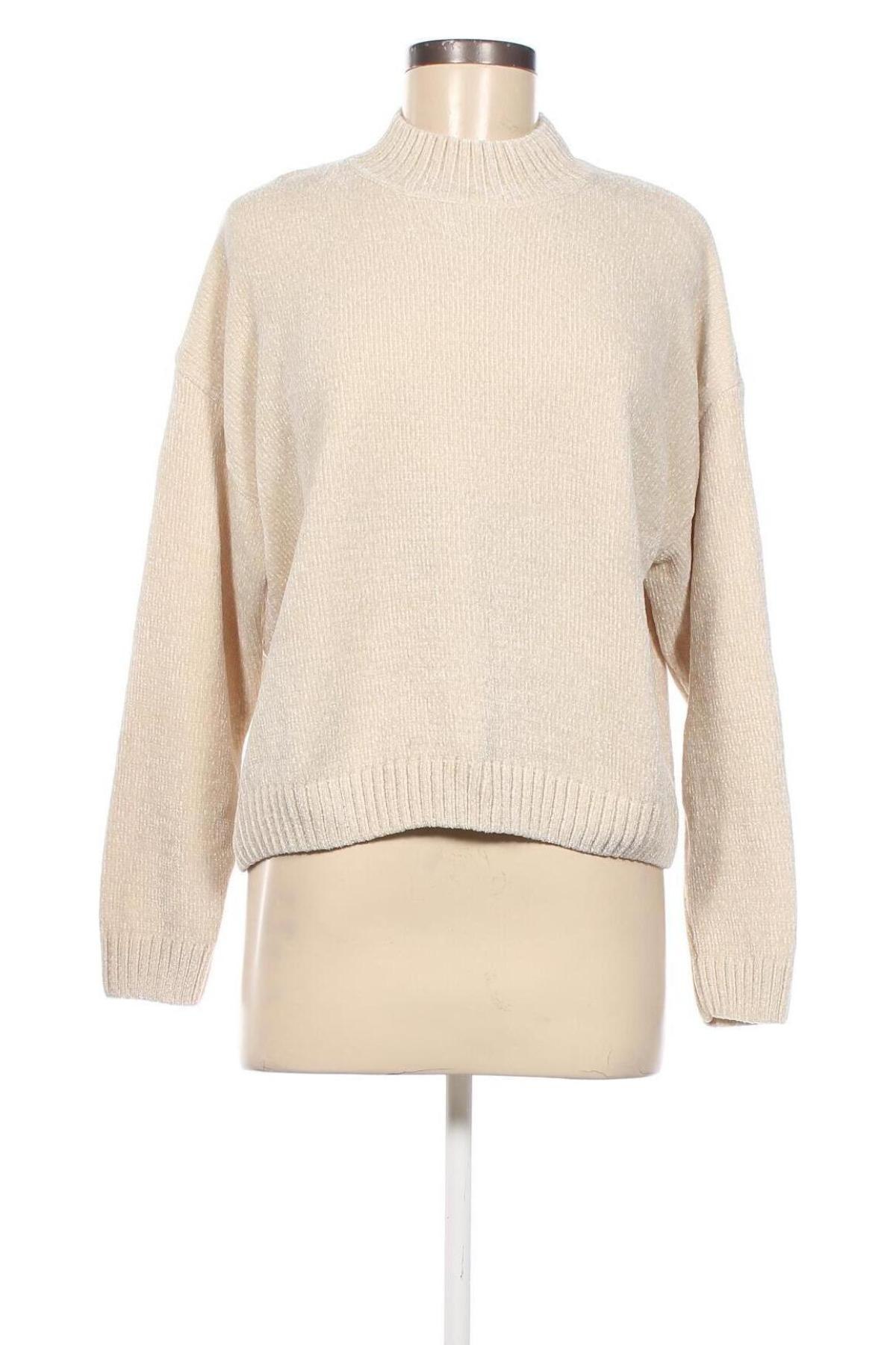 Дамски пуловер Fb Sister, Размер M, Цвят Бежов, Цена 11,60 лв.