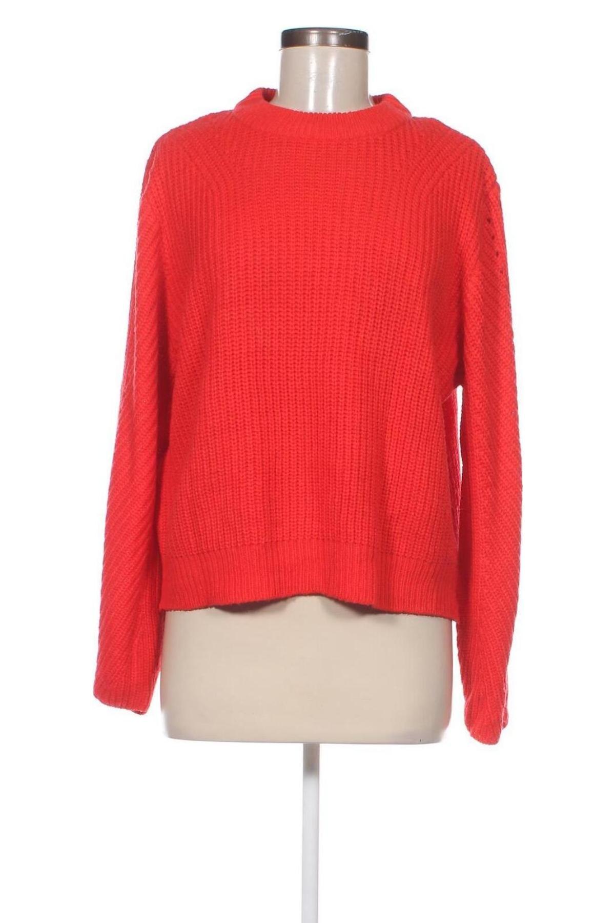 Damenpullover Gina Tricot, Größe M, Farbe Rot, Preis 6,99 €