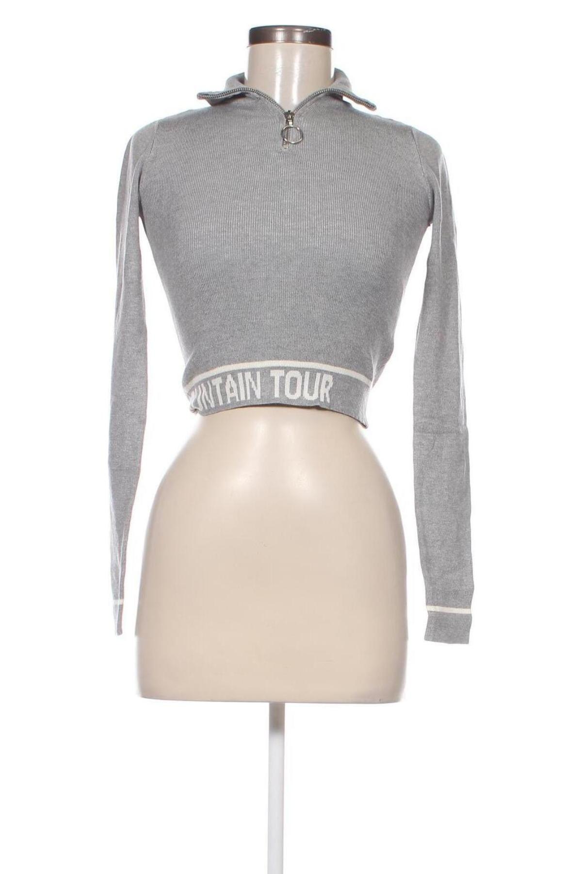 Damenpullover Gina Tricot, Größe XXS, Farbe Grau, Preis 6,99 €