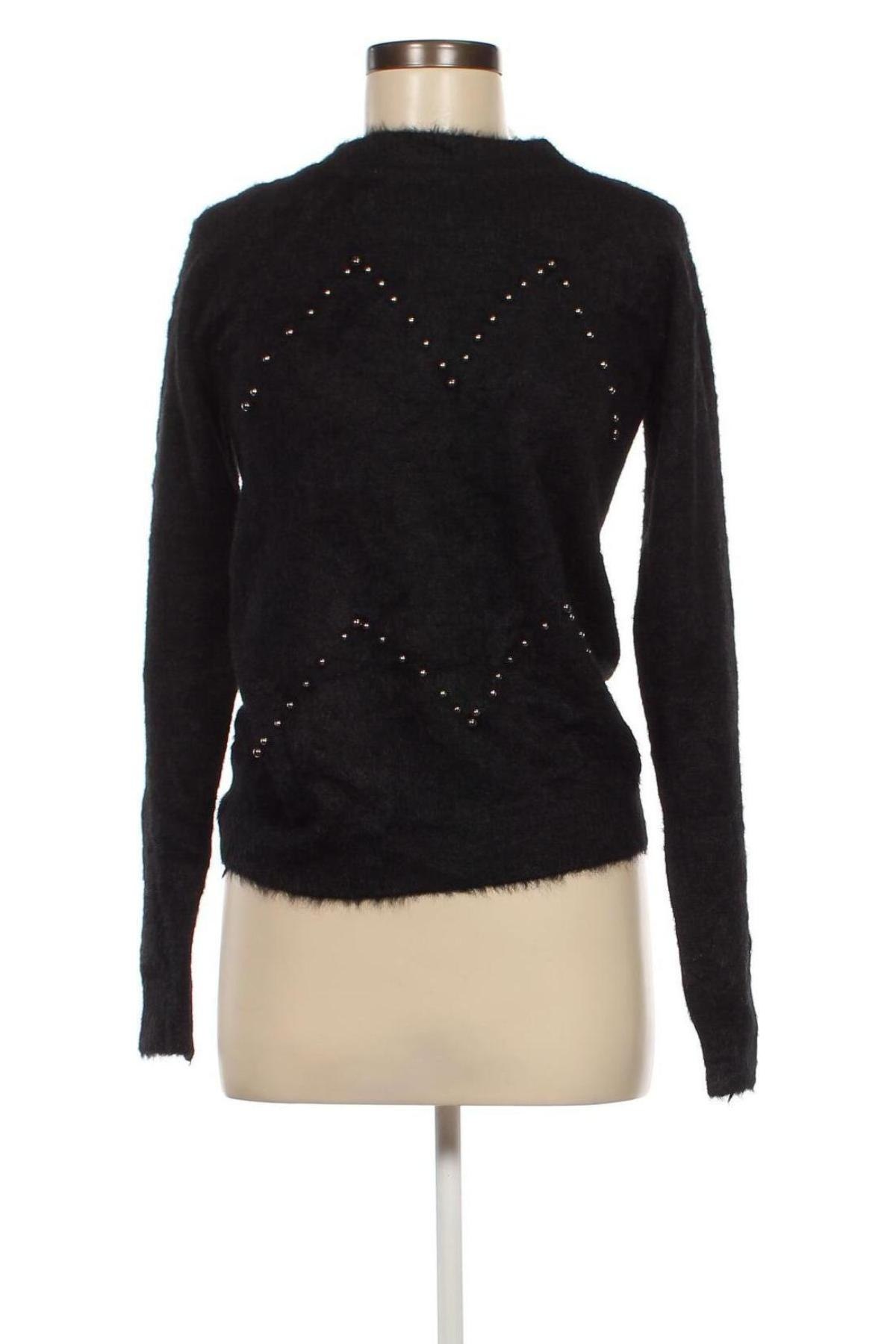 Γυναικείο πουλόβερ Glamour, Μέγεθος M, Χρώμα Μαύρο, Τιμή 5,92 €