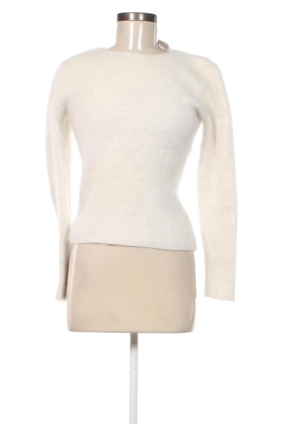 Damski sweter H&M, Rozmiar S, Kolor Biały, Cena 41,79 zł