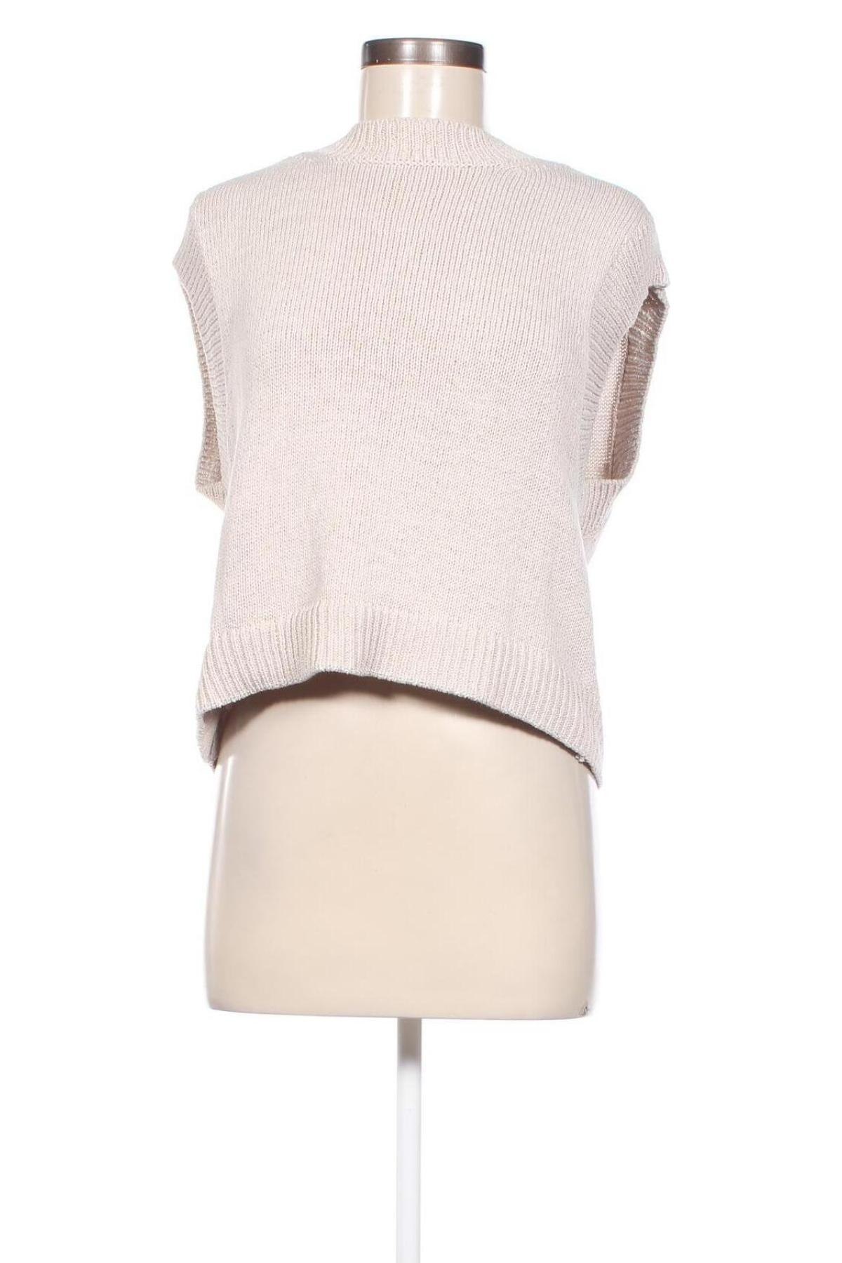 Pulover de femei H&M, Mărime L, Culoare Bej, Preț 38,16 Lei