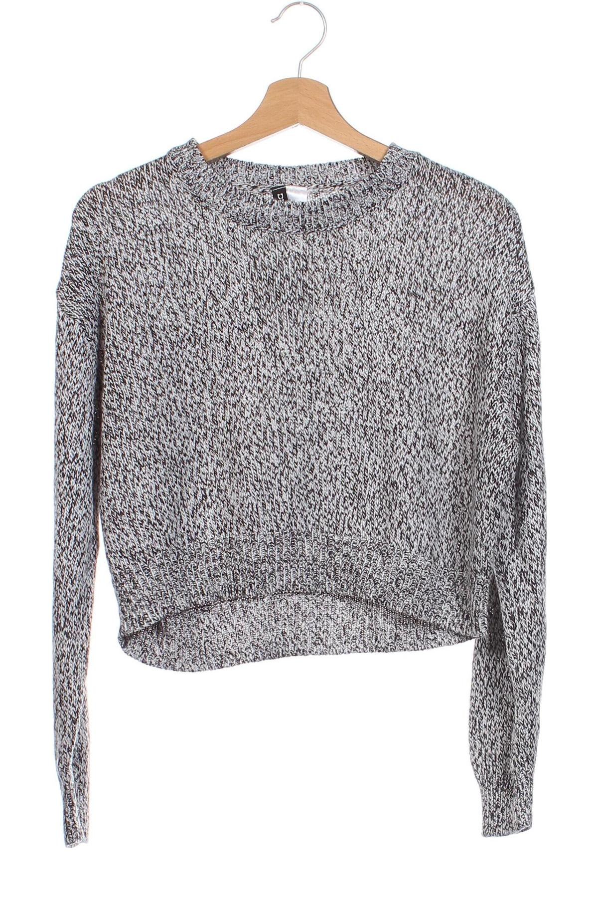 Дамски пуловер H&M Divided, Размер XS, Цвят Сив, Цена 15,66 лв.