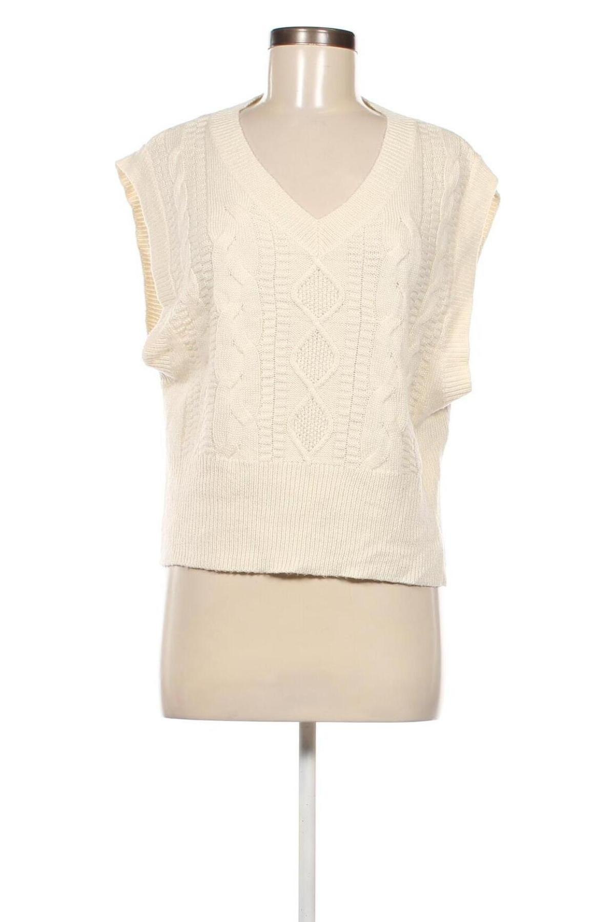 Γυναικείο πουλόβερ H&M Divided, Μέγεθος S, Χρώμα Εκρού, Τιμή 3,59 €