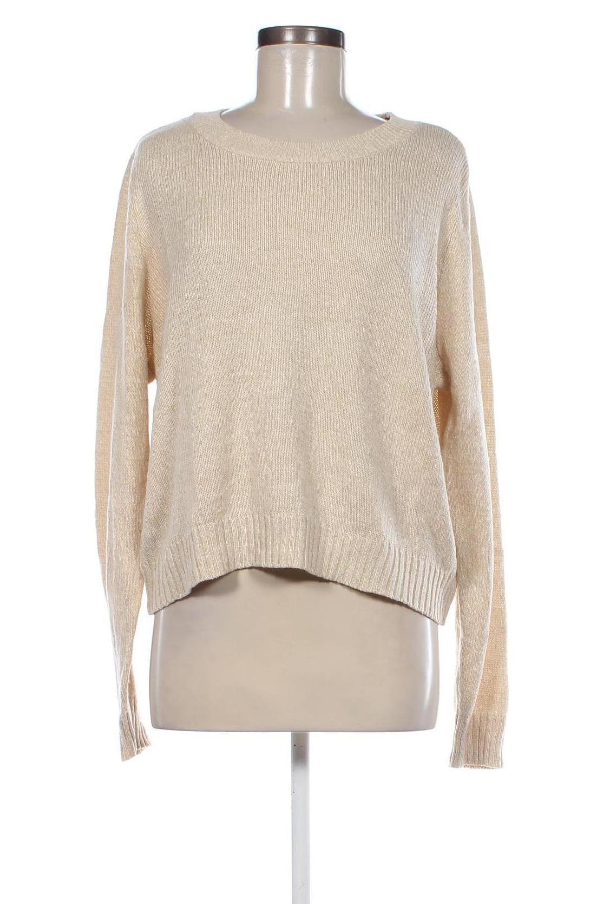 Γυναικείο πουλόβερ H&M Divided, Μέγεθος L, Χρώμα  Μπέζ, Τιμή 7,71 €