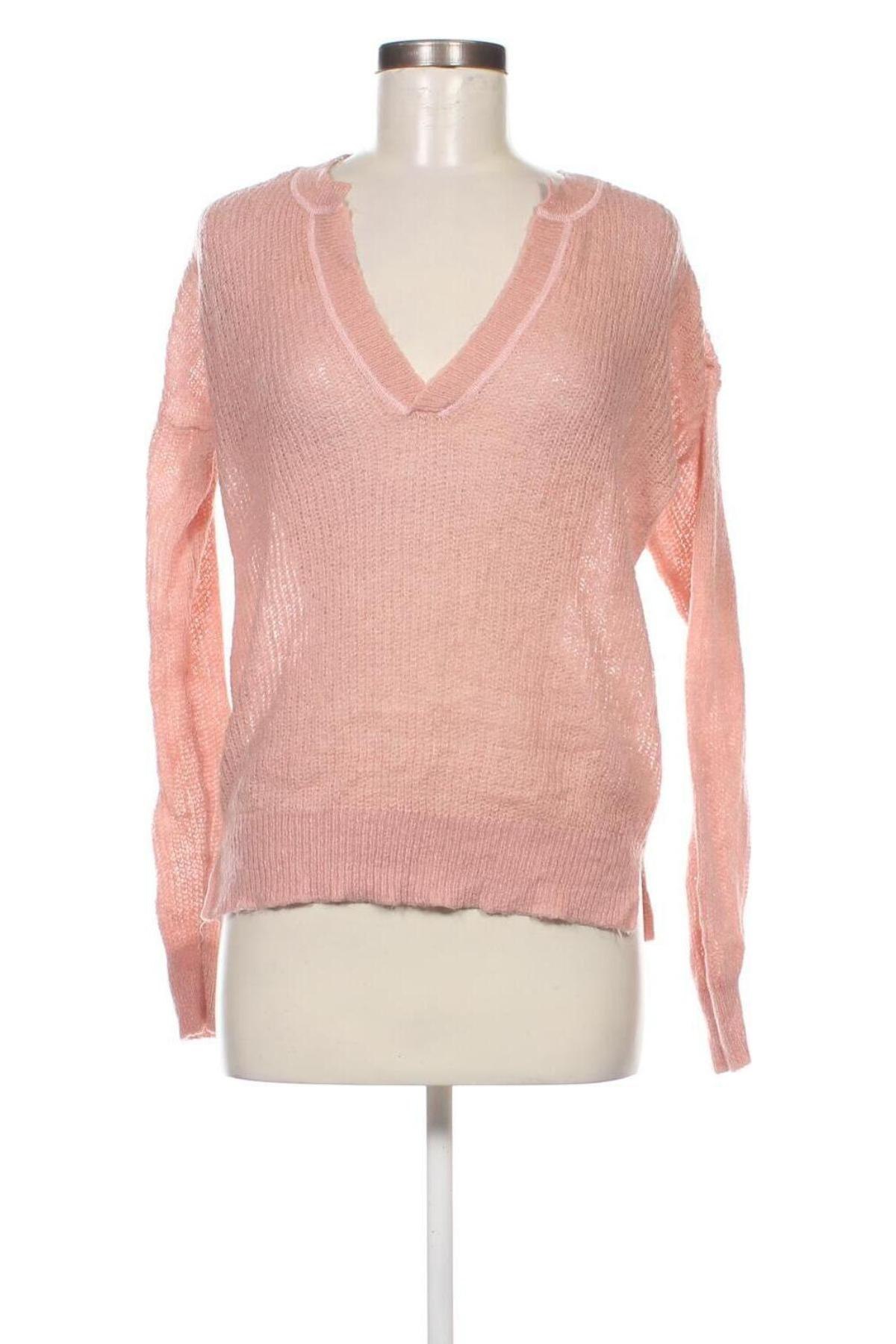 Damenpullover H&M L.O.G.G., Größe XS, Farbe Rosa, Preis 6,66 €