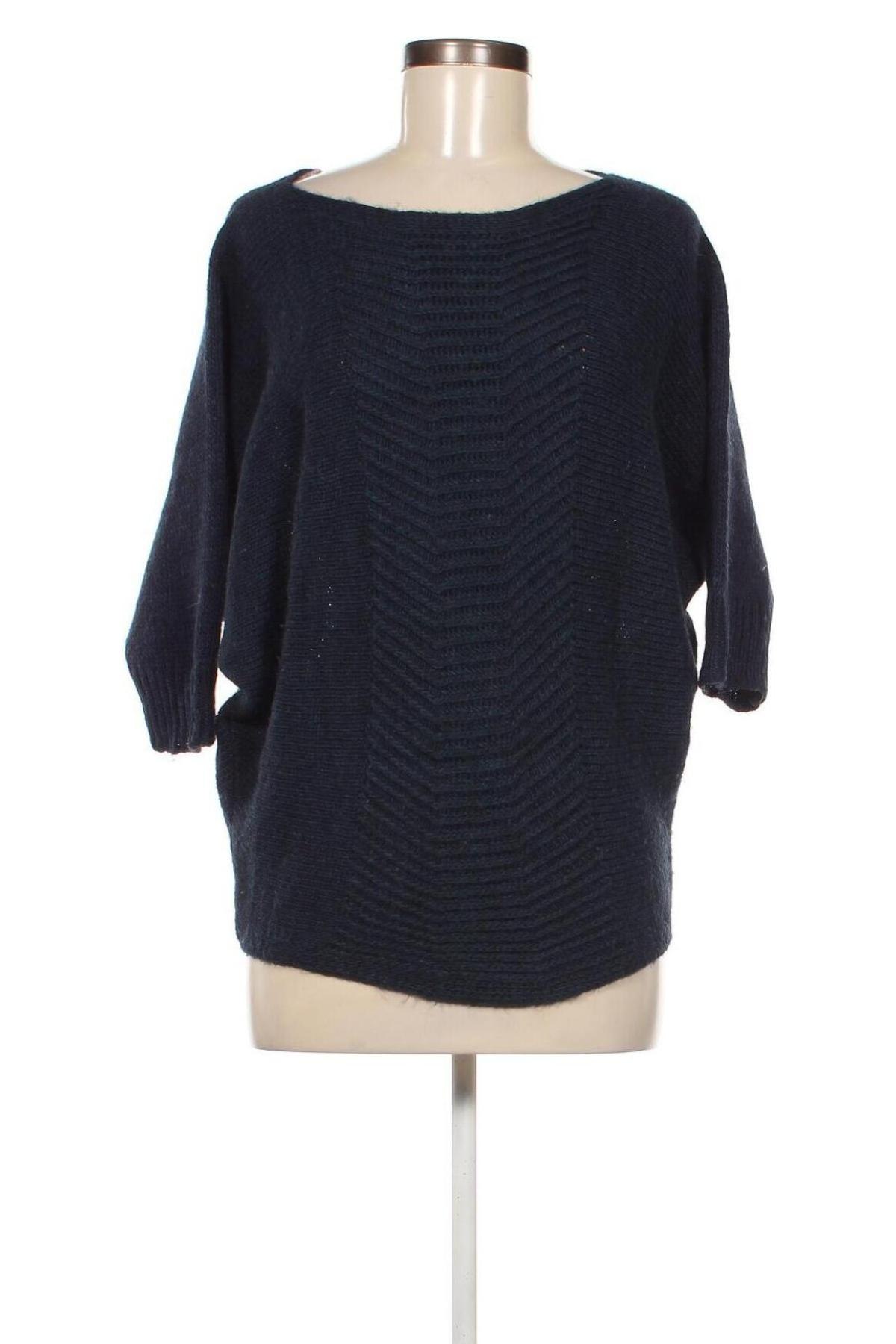 Дамски пуловер Indi & cold, Размер S, Цвят Син, Цена 39,06 лв.