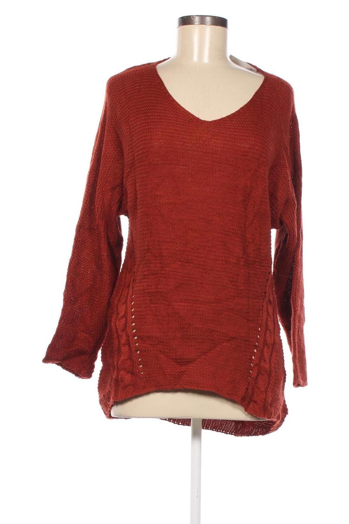 Damenpullover Janina, Größe S, Farbe Rot, Preis € 6,49