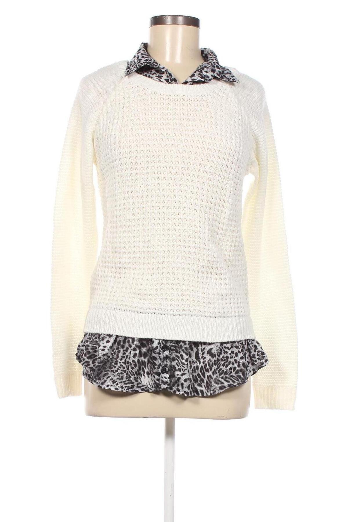 Γυναικείο πουλόβερ Janina, Μέγεθος M, Χρώμα Λευκό, Τιμή 5,92 €