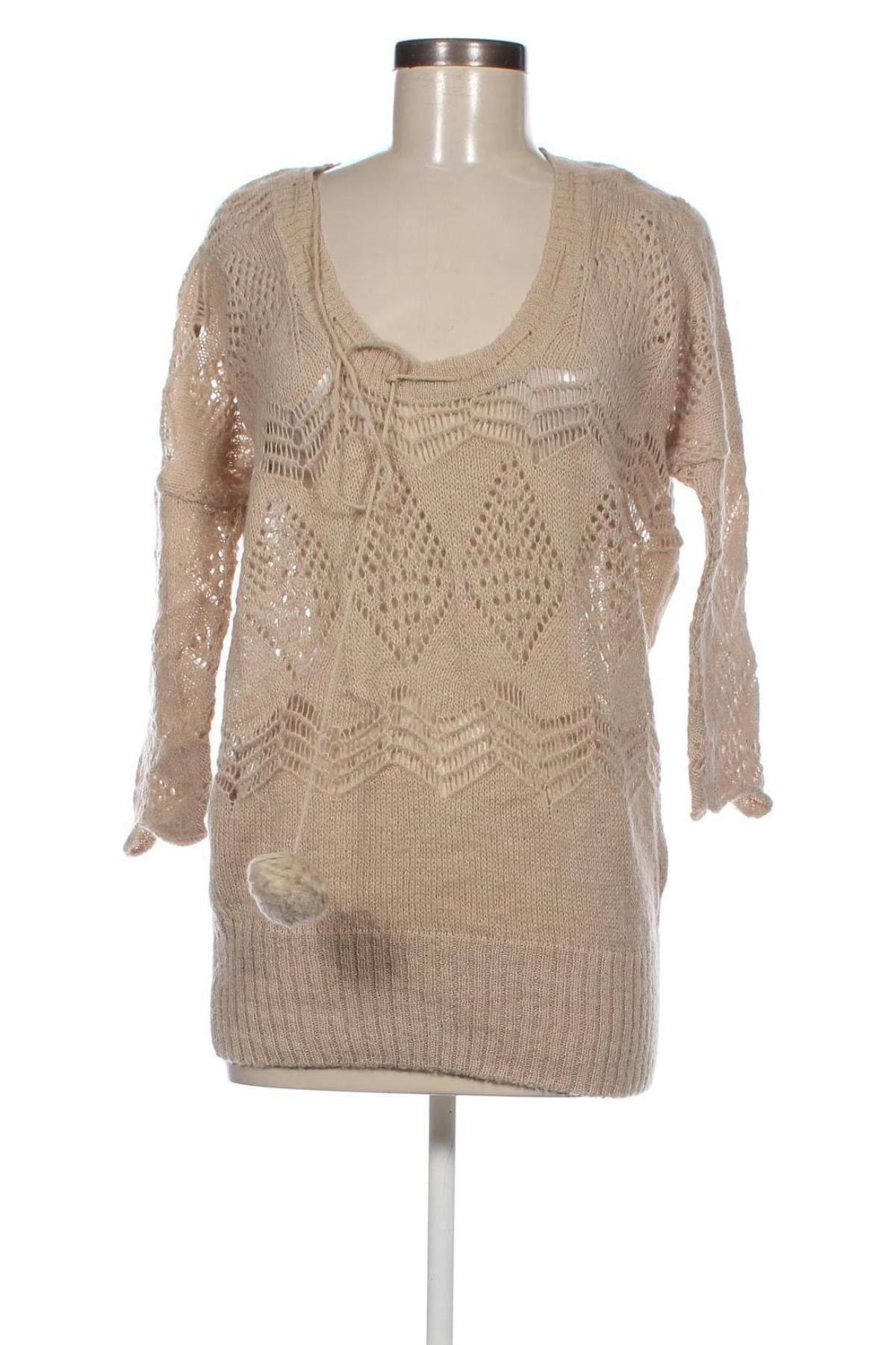 Damenpullover Koton, Größe M, Farbe Beige, Preis 12,99 €