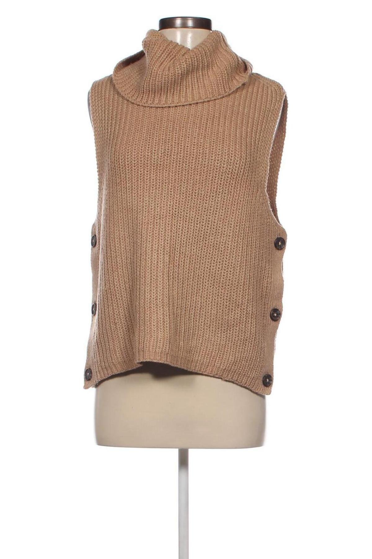 Damenpullover Laura Torelli, Größe M, Farbe Beige, Preis 3,23 €