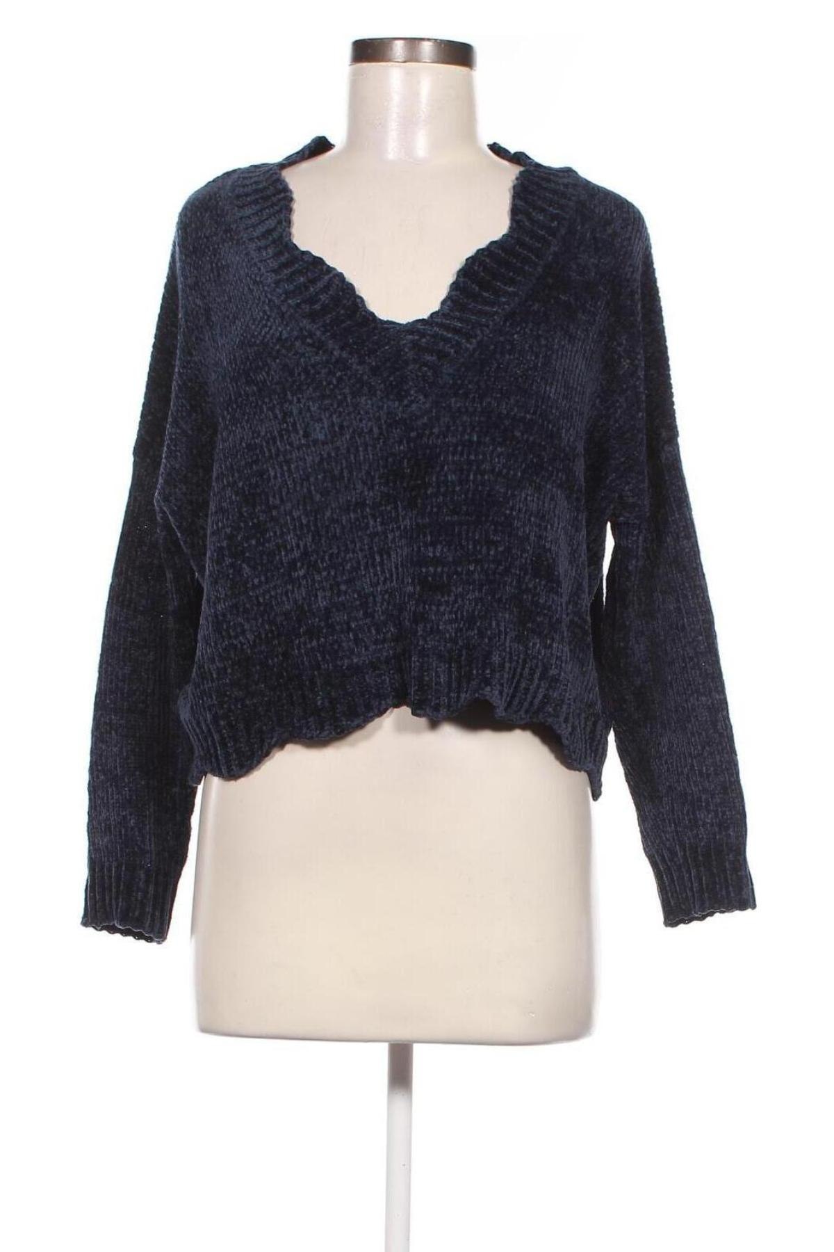 Γυναικείο πουλόβερ Lefties, Μέγεθος S, Χρώμα Μπλέ, Τιμή 7,18 €