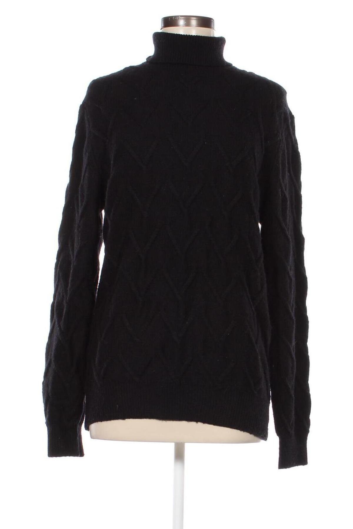 Дамски пуловер Mango, Размер M, Цвят Черен, Цена 26,66 лв.