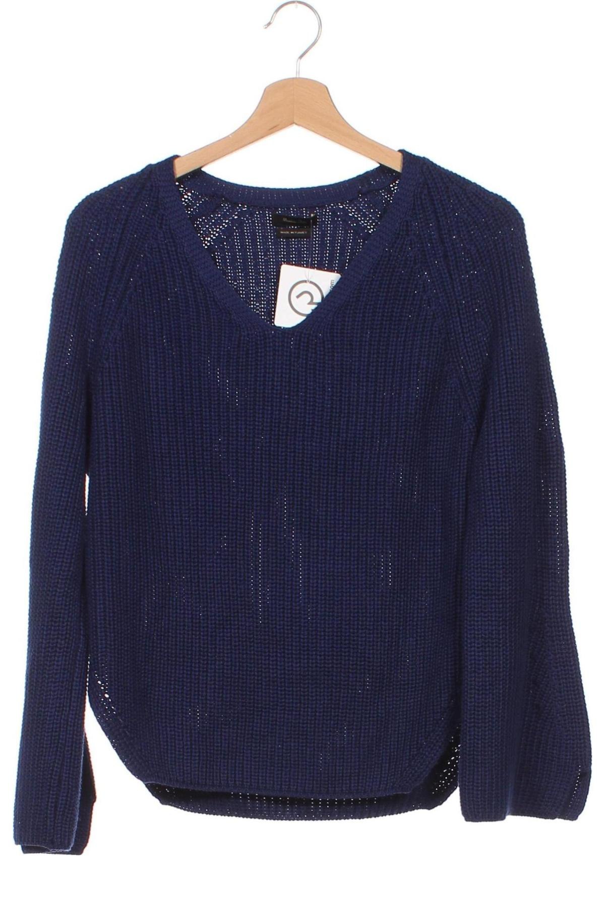 Damenpullover Massimo Dutti, Größe XS, Farbe Blau, Preis € 22,27