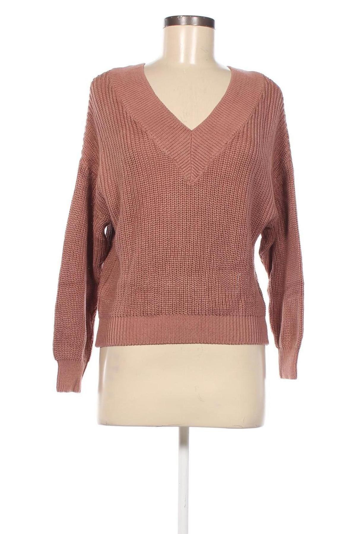 Γυναικείο πουλόβερ NA-KD, Μέγεθος S, Χρώμα  Μπέζ, Τιμή 8,37 €