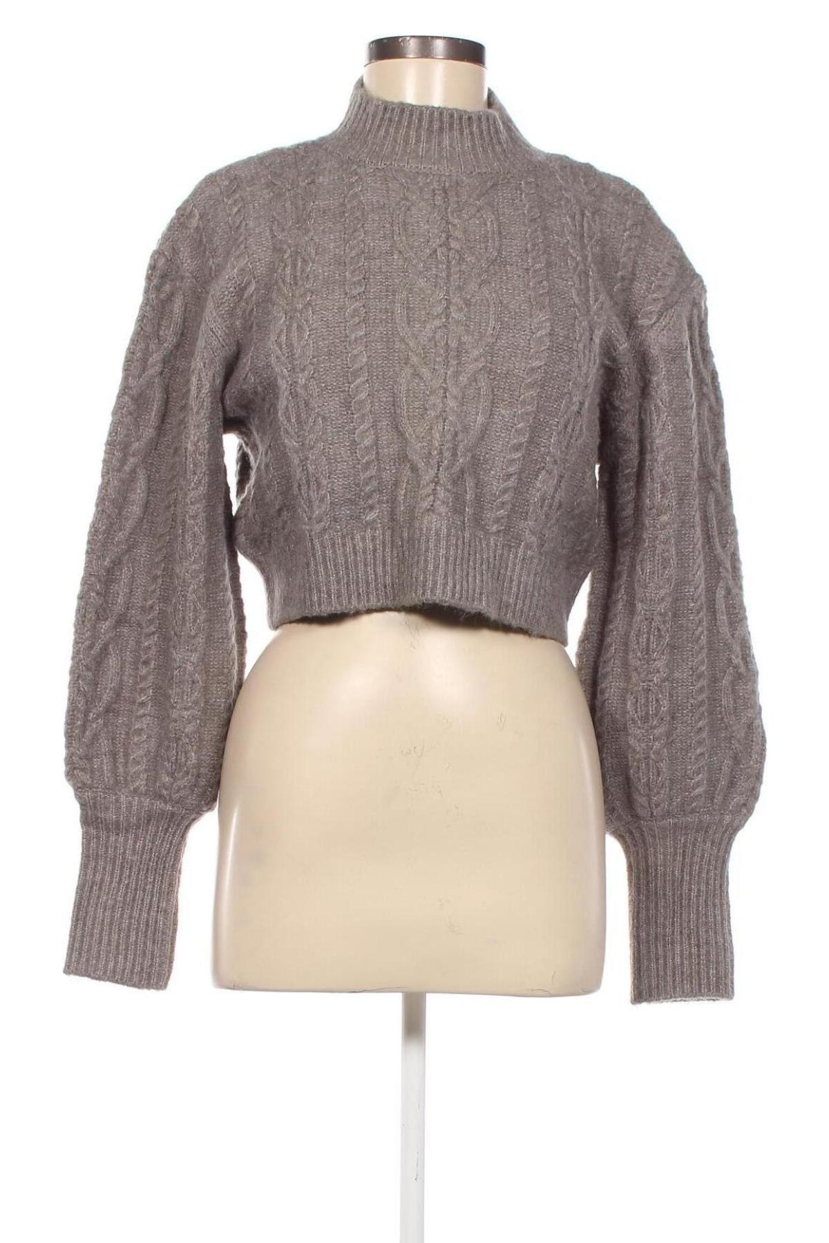 Γυναικείο πουλόβερ NA-KD, Μέγεθος M, Χρώμα Γκρί, Τιμή 10,14 €