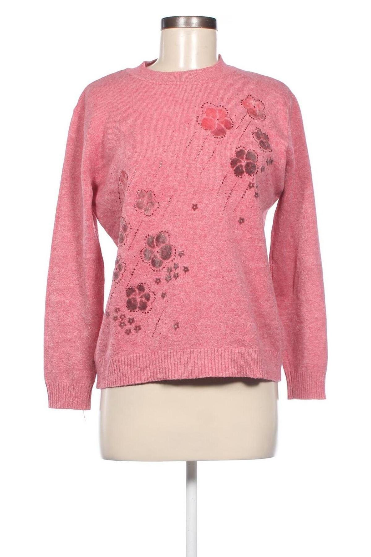 Damski sweter New Fashion, Rozmiar M, Kolor Różowy, Cena 32,99 zł