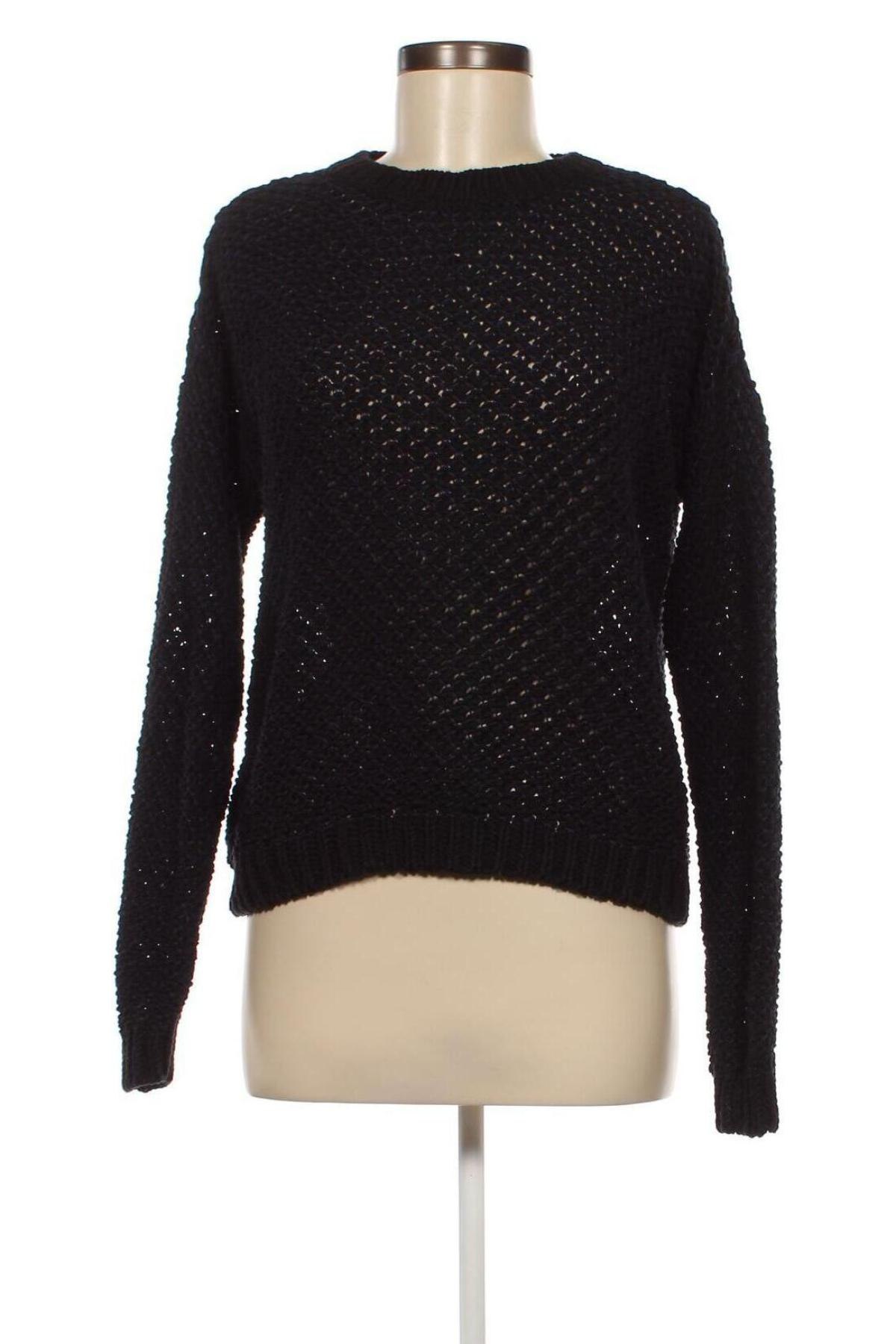 Γυναικείο πουλόβερ Oui, Μέγεθος M, Χρώμα Μαύρο, Τιμή 15,34 €