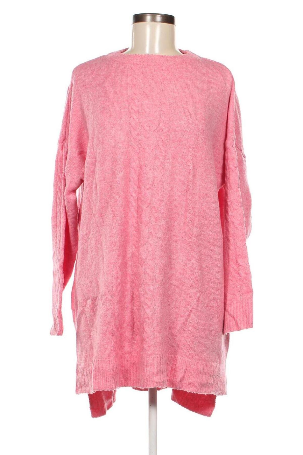 Дамски пуловер Page One, Размер M, Цвят Розов, Цена 11,60 лв.