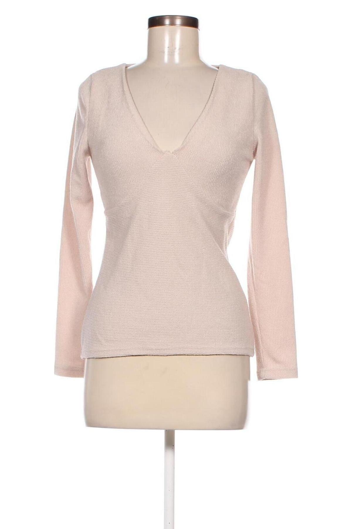 Damenpullover Peace + Love, Größe L, Farbe Beige, Preis 14,99 €