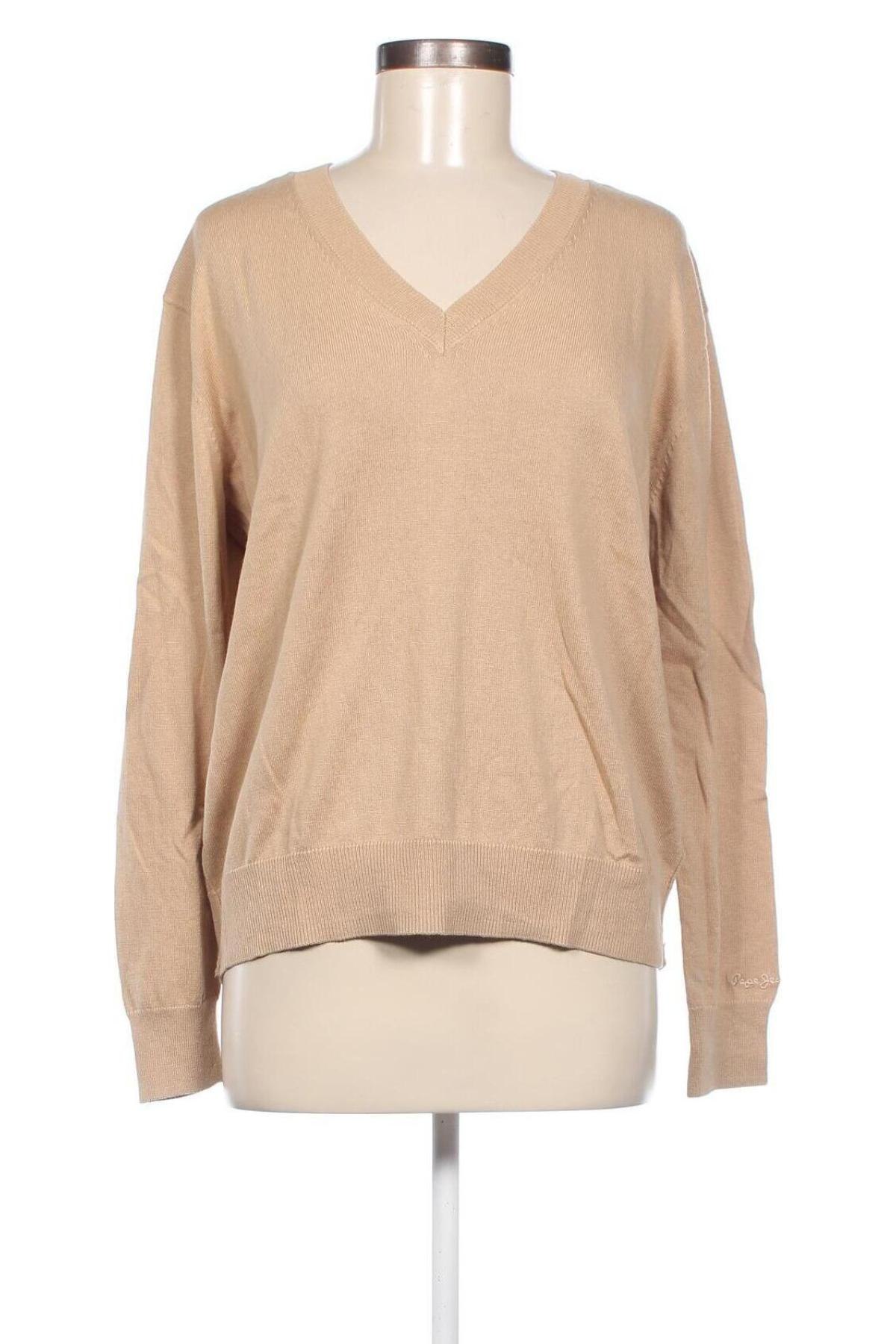 Damenpullover Pepe Jeans, Größe L, Farbe Beige, Preis 25,26 €