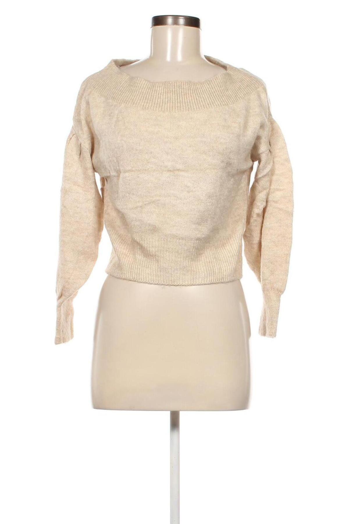 Damenpullover Pull&Bear, Größe XS, Farbe Beige, Preis € 5,45