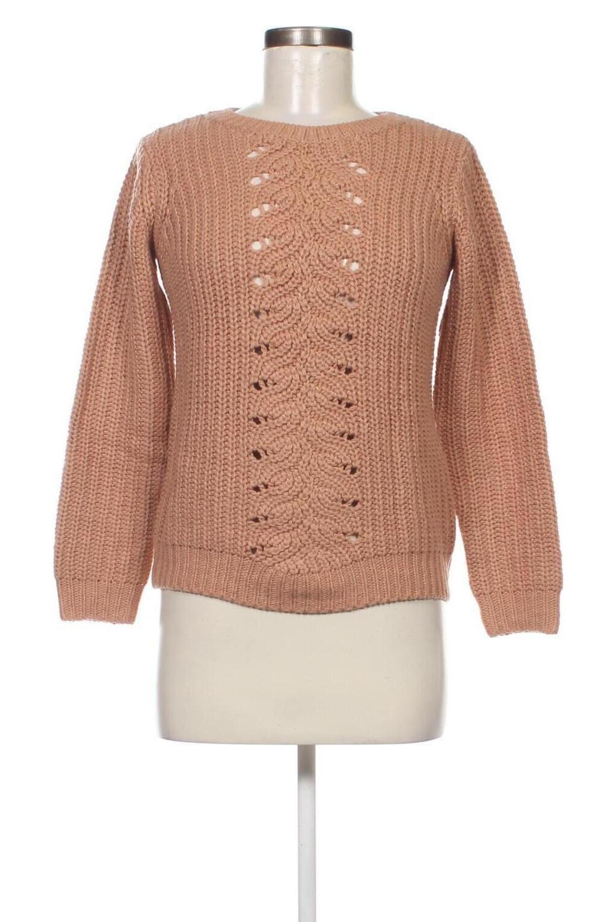 Дамски пуловер Sfera, Размер M, Цвят Бежов, Цена 11,60 лв.