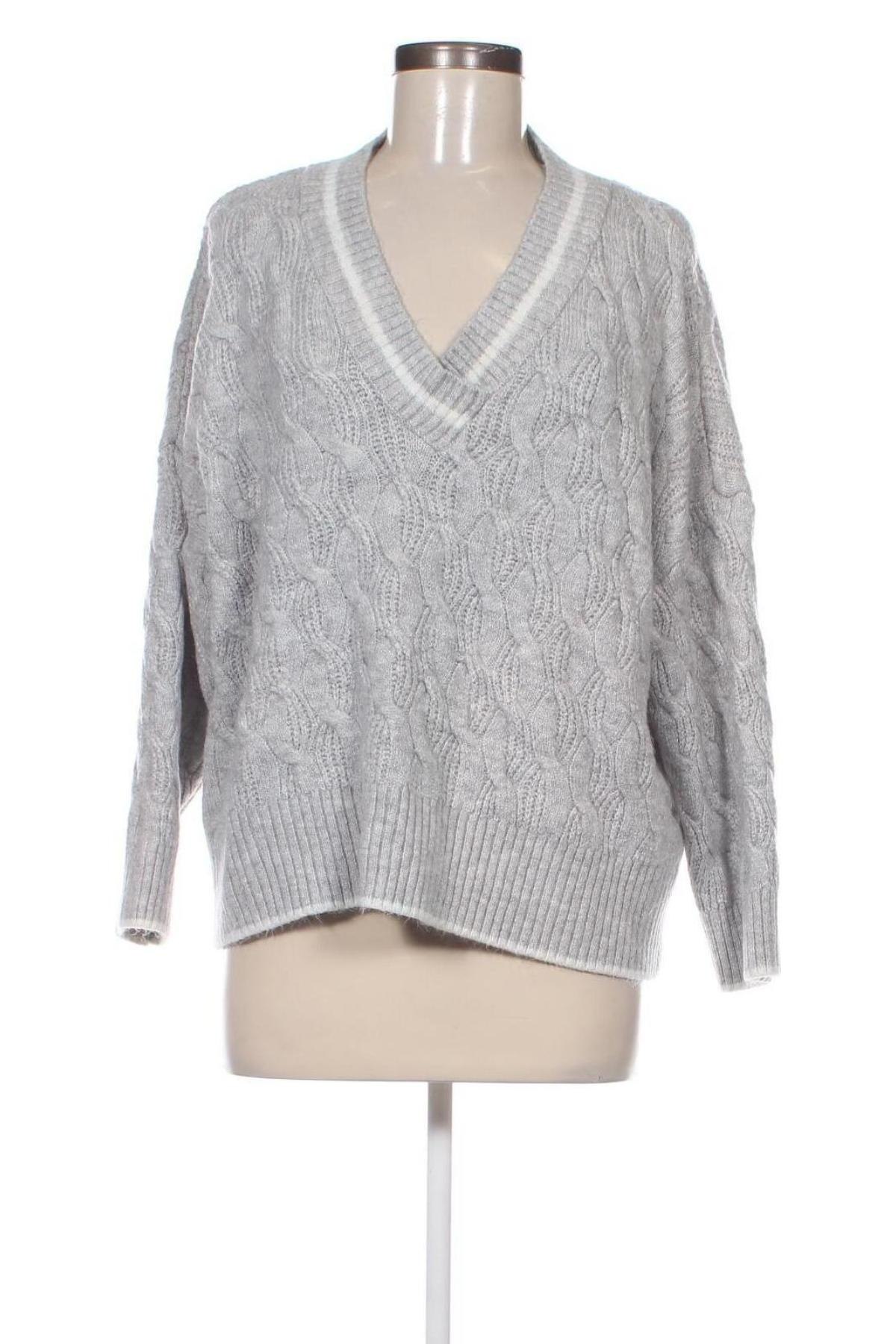 Damenpullover Stradivarius, Größe S, Farbe Grau, Preis 6,68 €