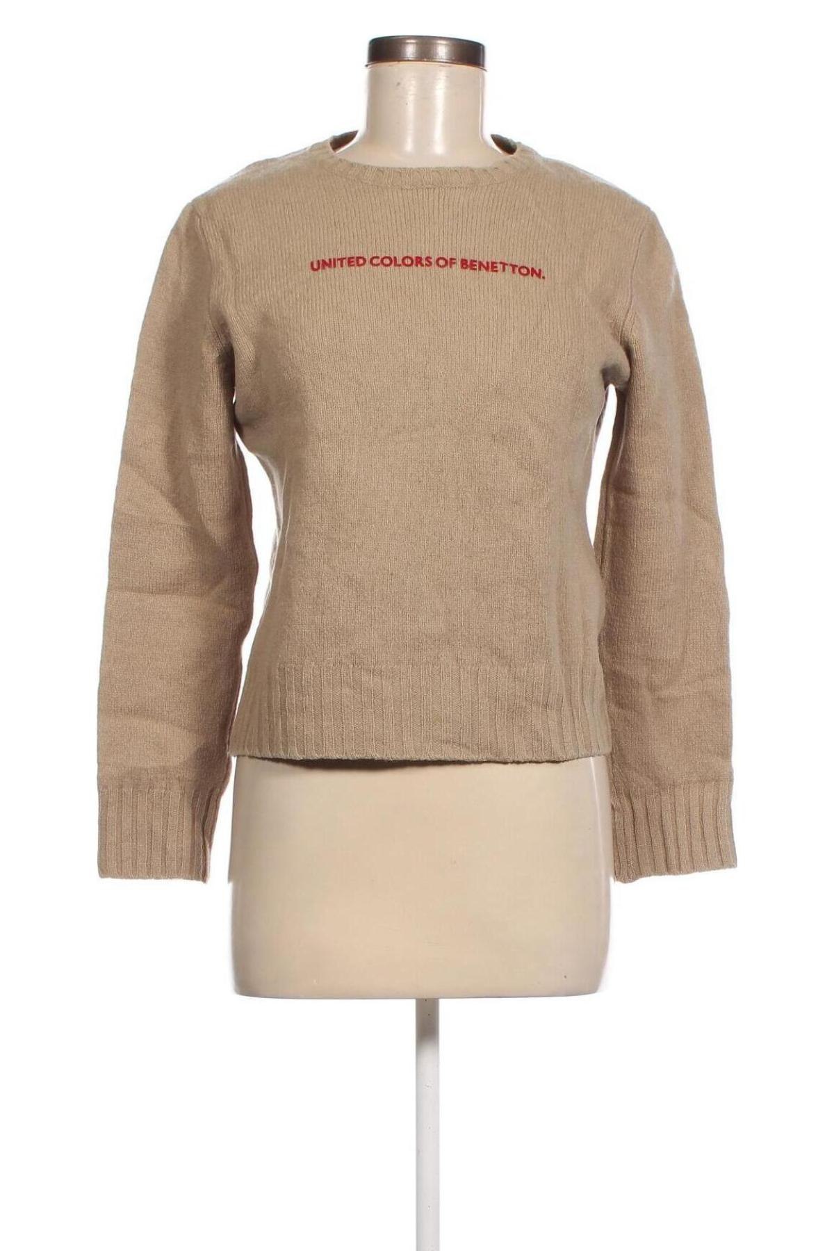 Damenpullover United Colors Of Benetton, Größe S, Farbe Beige, Preis € 11,41