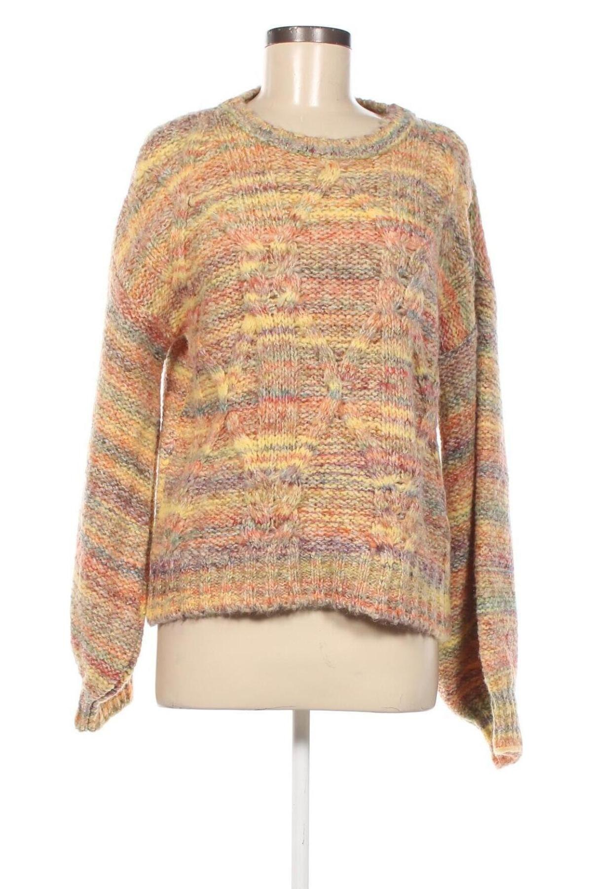 Дамски пуловер United Colors Of Benetton, Размер XS, Цвят Многоцветен, Цена 37,20 лв.