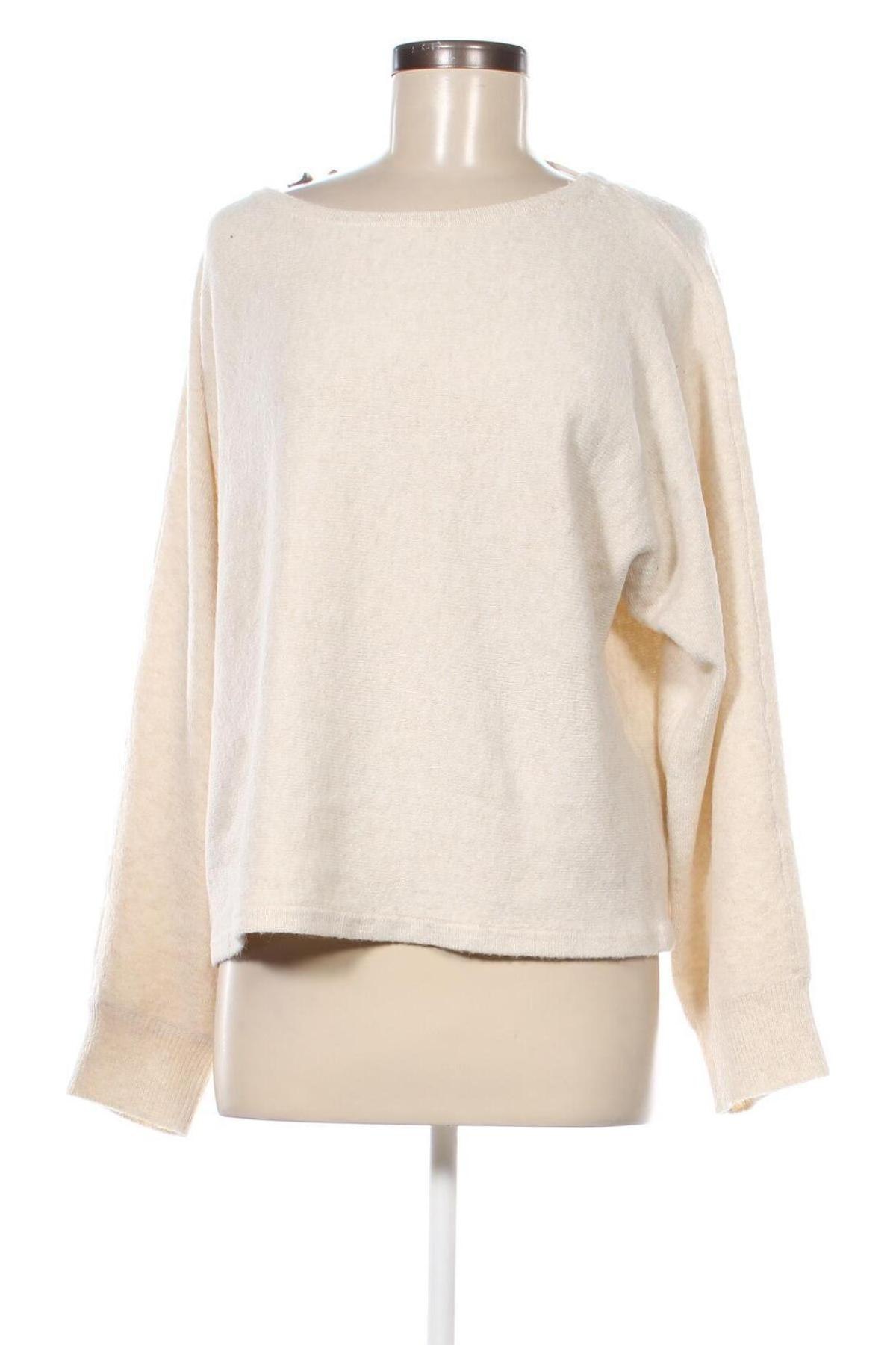 Дамски пуловер Vero Moda, Размер XL, Цвят Екрю, Цена 26,04 лв.