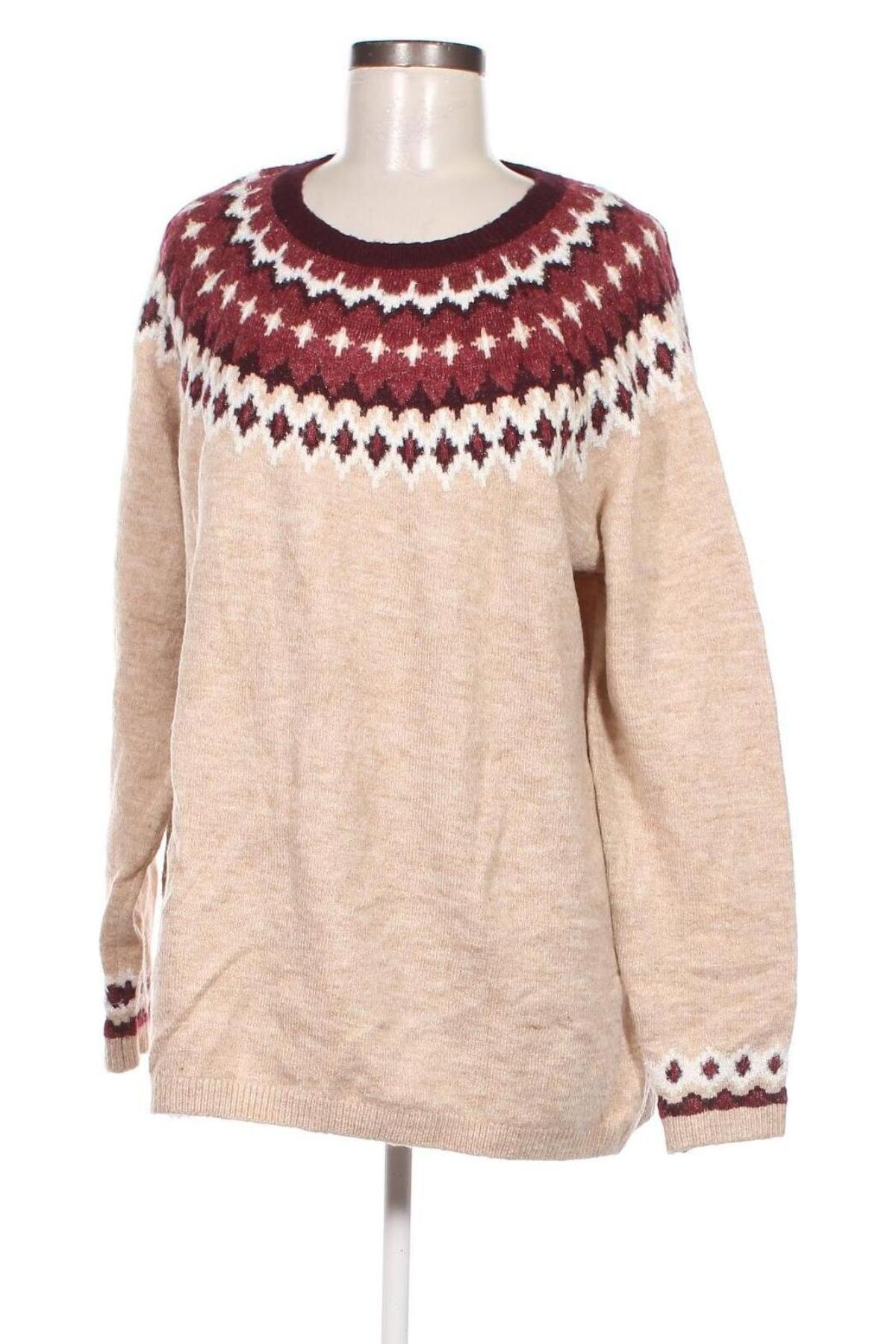 Damenpullover Yessica, Größe L, Farbe Beige, Preis 6,99 €