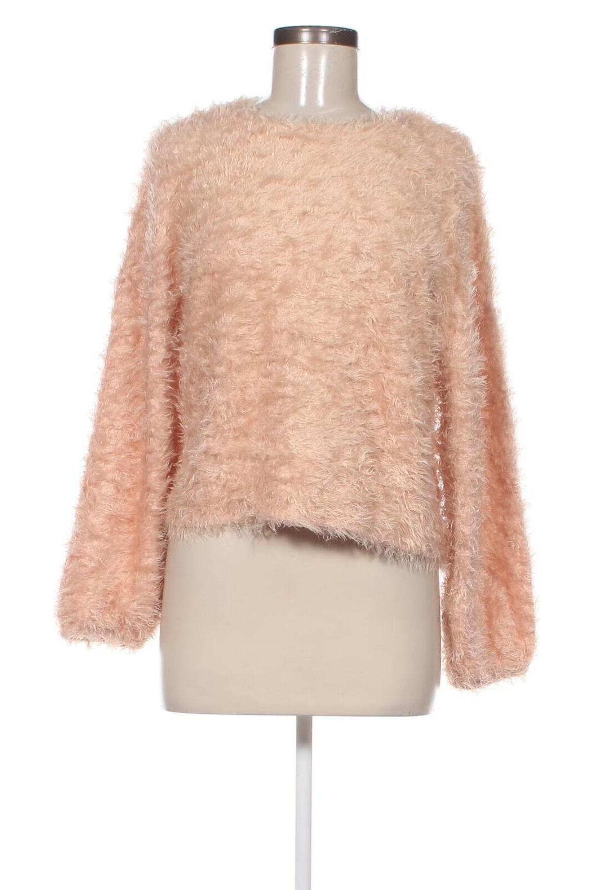 Pulover de femei Zara, Mărime S, Culoare Bej, Preț 31,09 Lei