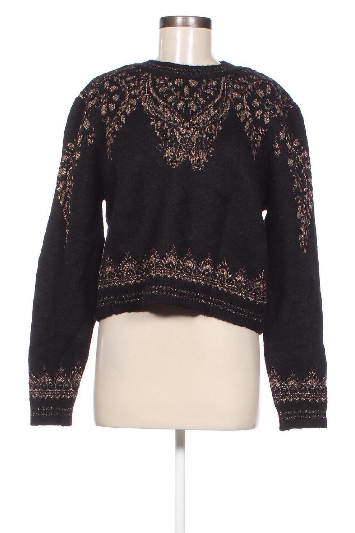 Pulover de femei Zara, Mărime XL, Culoare Negru, Preț 57,73 Lei
