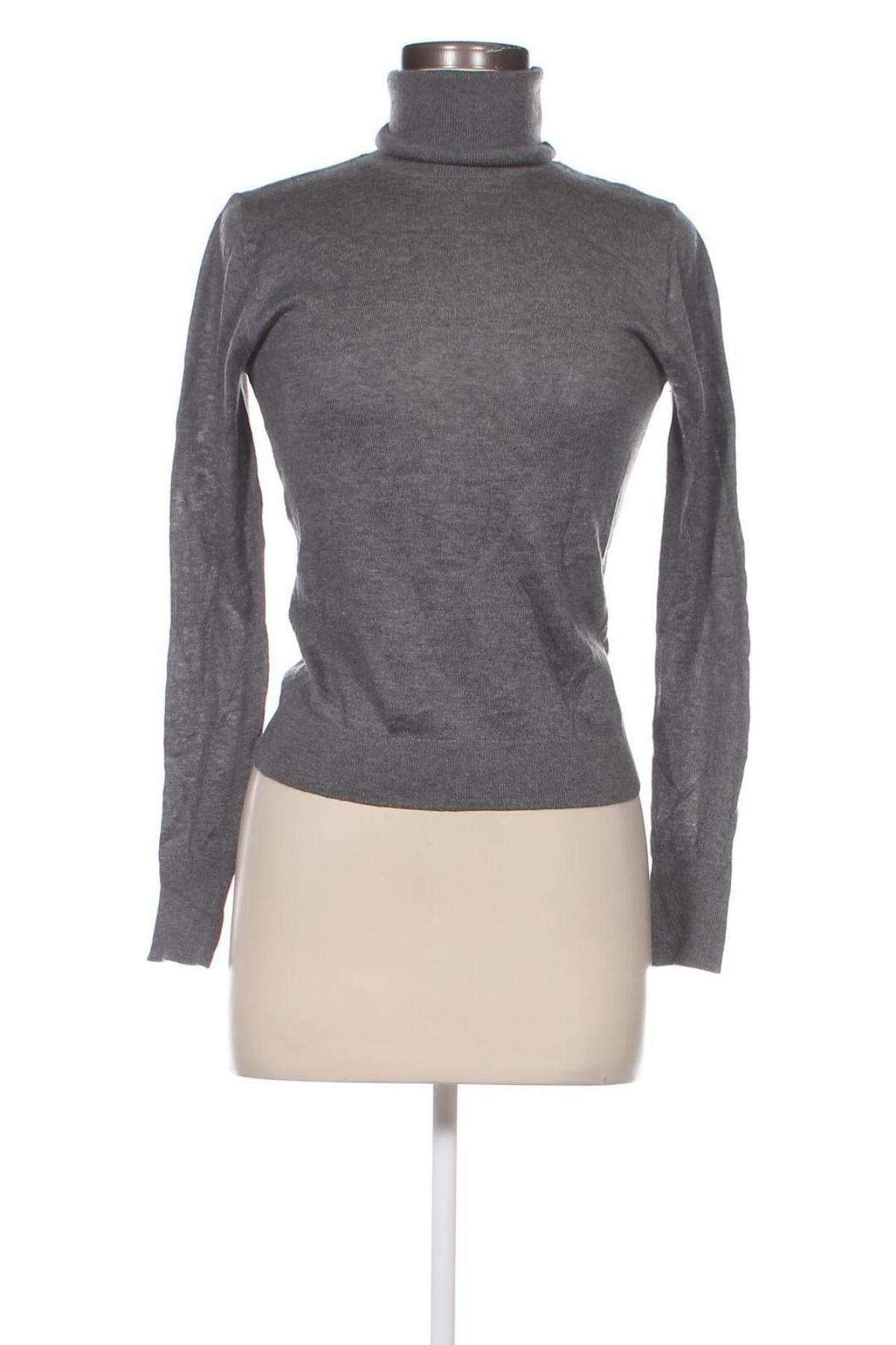 Дамски пуловер Zara, Размер S, Цвят Сив, Цена 12,15 лв.
