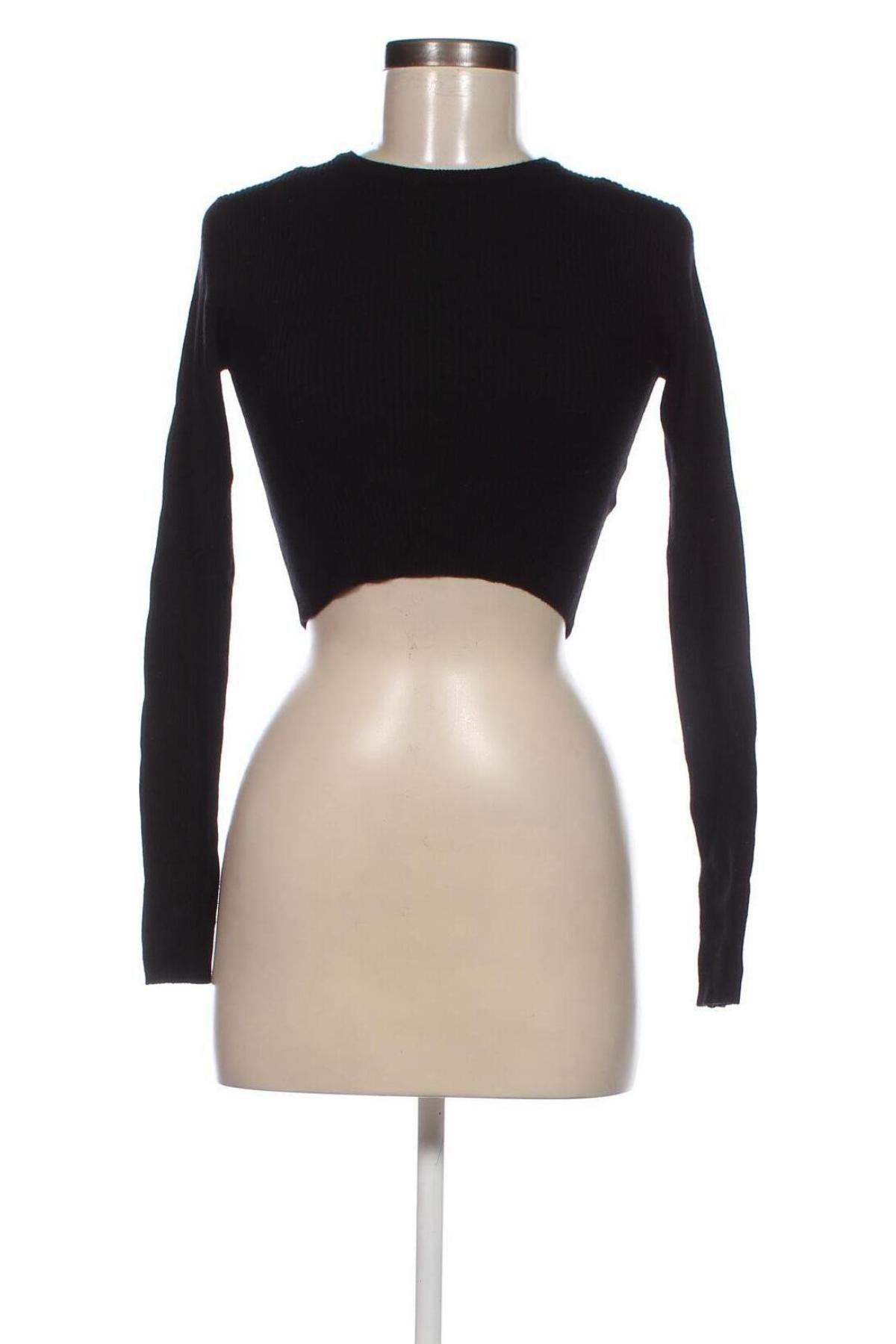Pulover de femei Zara Knitwear, Mărime S, Culoare Negru, Preț 33,51 Lei