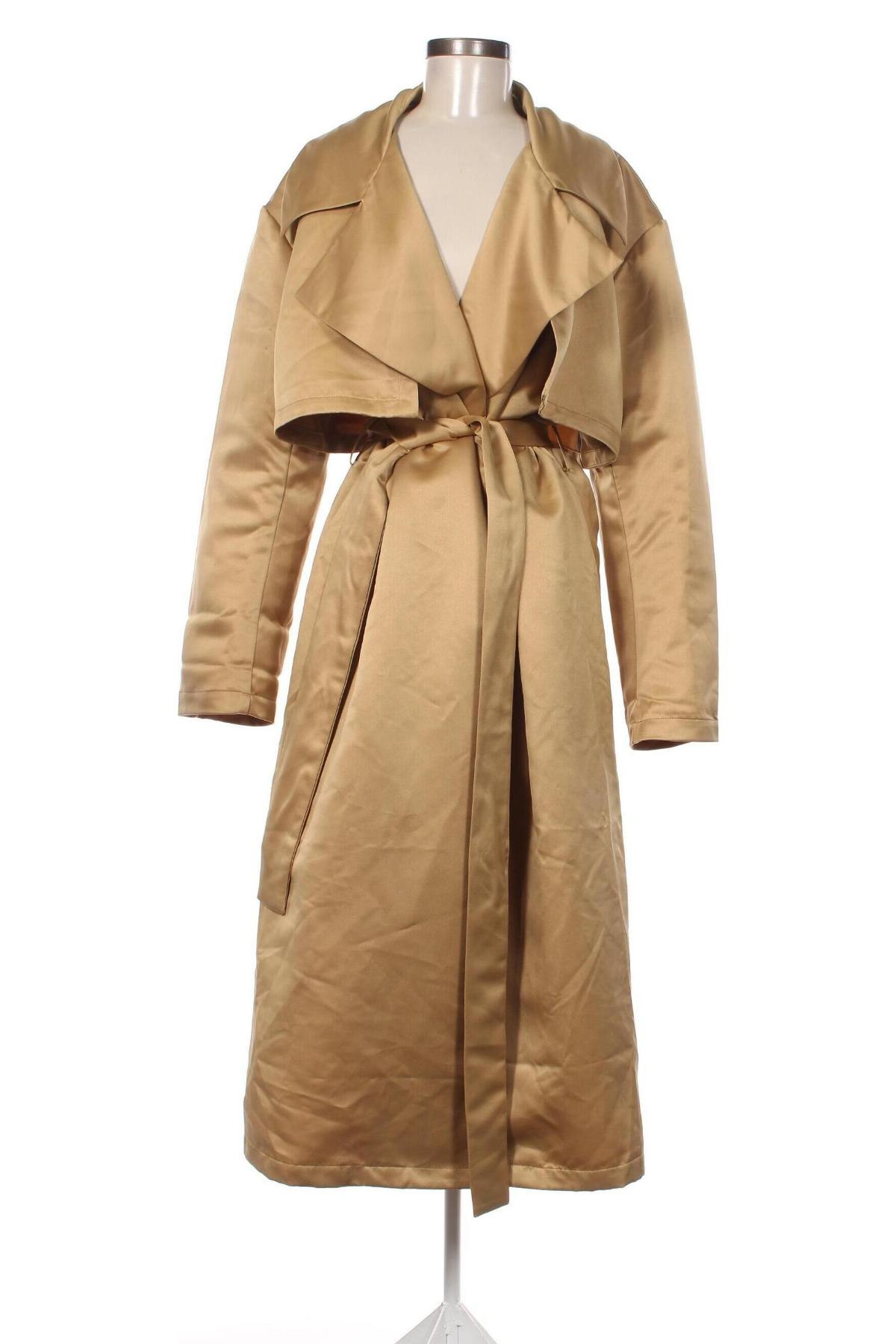 Damen Trenchcoat ASOS, Größe XL, Farbe Beige, Preis 22,49 €