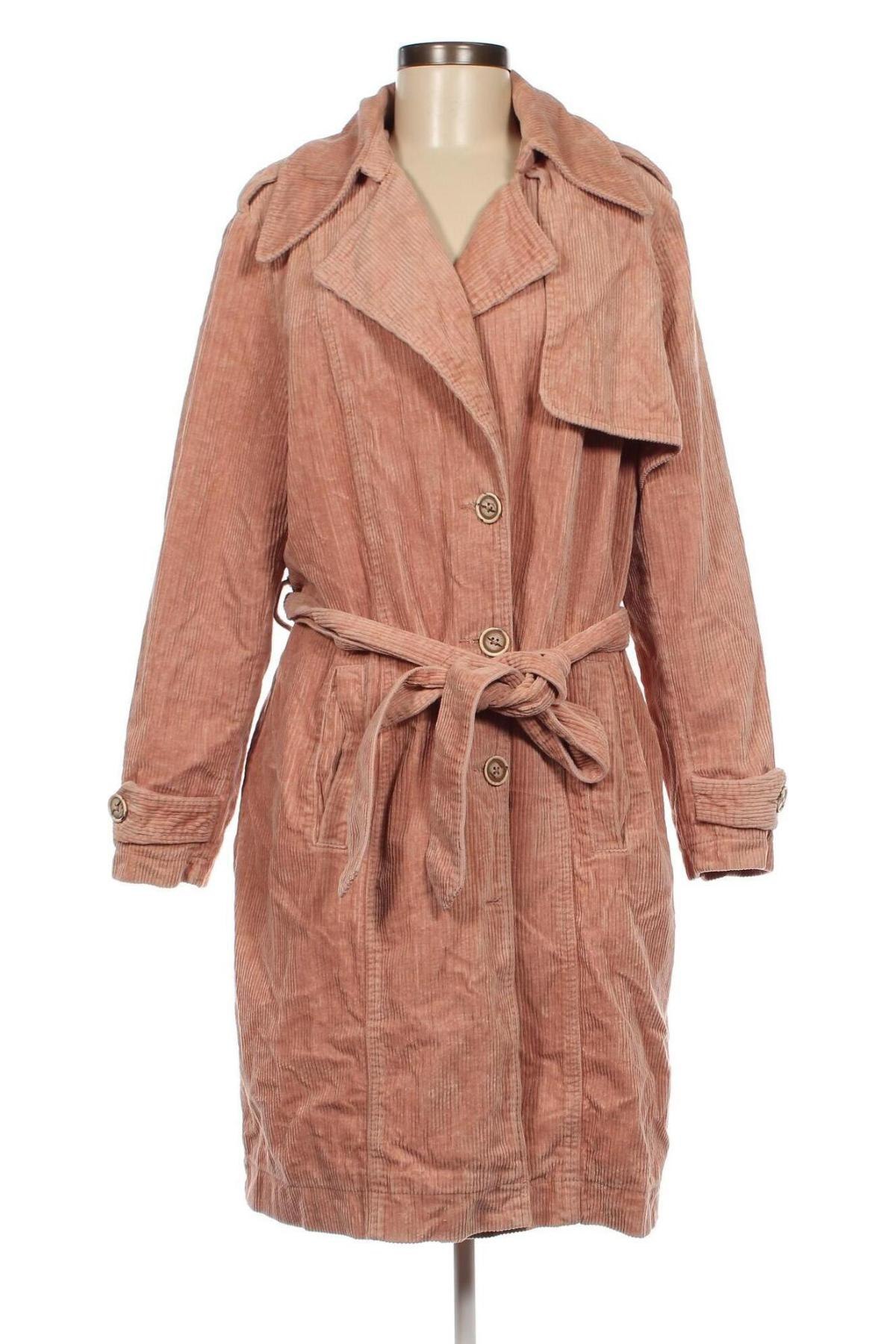 Damen Trenchcoat Capsule, Größe XXL, Farbe Rosa, Preis 52,19 €