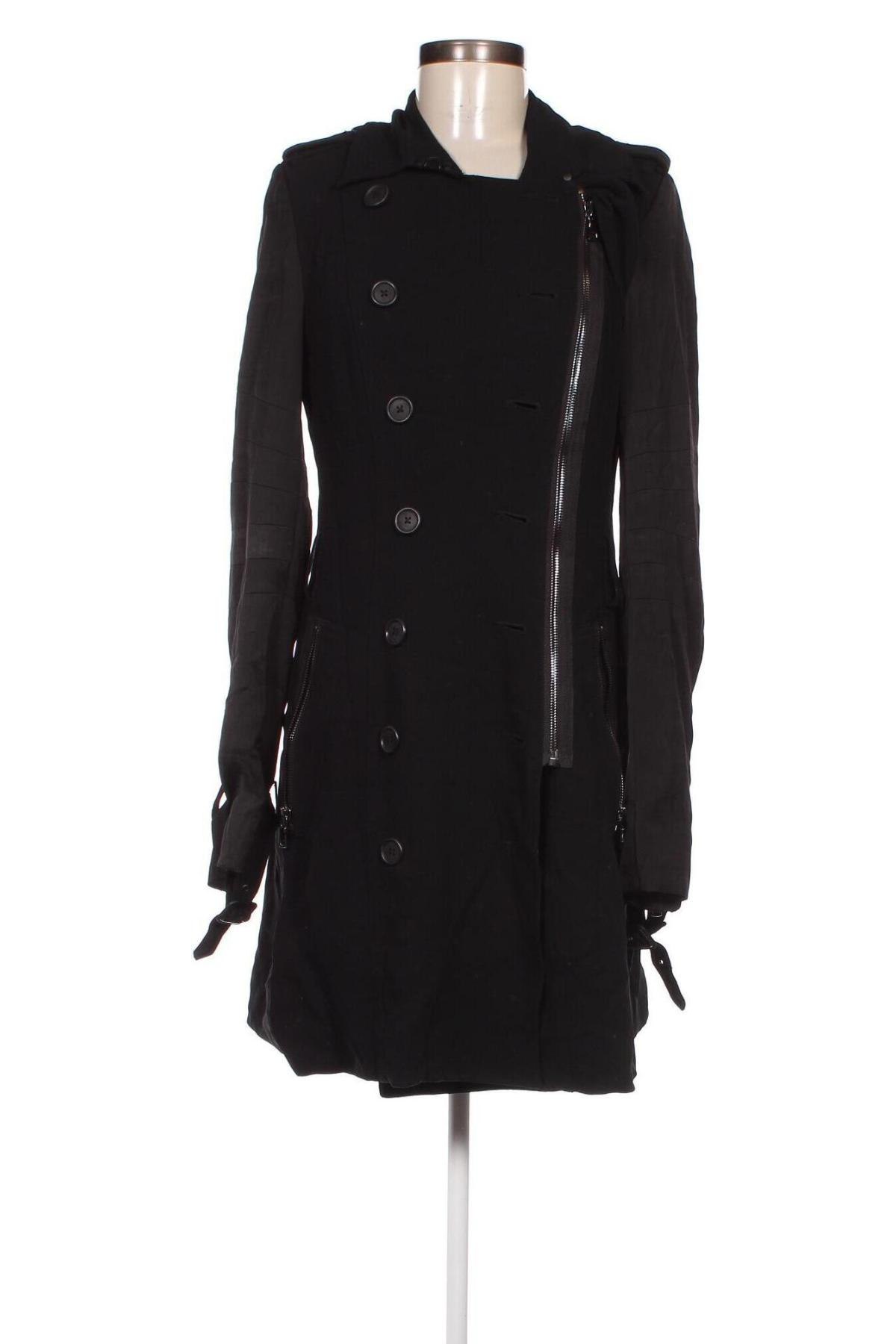 Damen Trench Coat Hudson, Größe S, Farbe Schwarz, Preis € 59,33