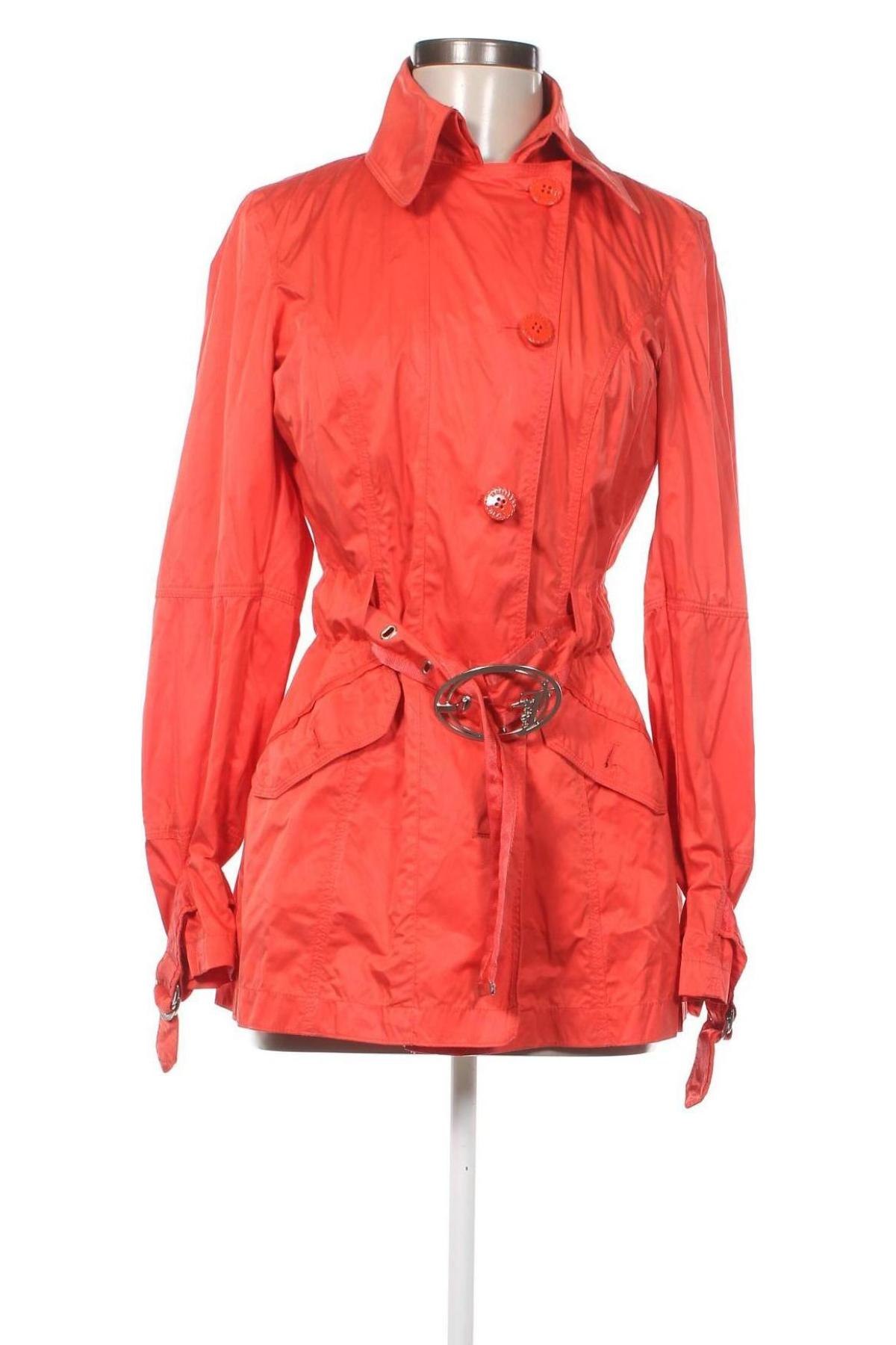 Damen Trench Coat Trussardi Jeans, Größe L, Farbe Orange, Preis € 37,84