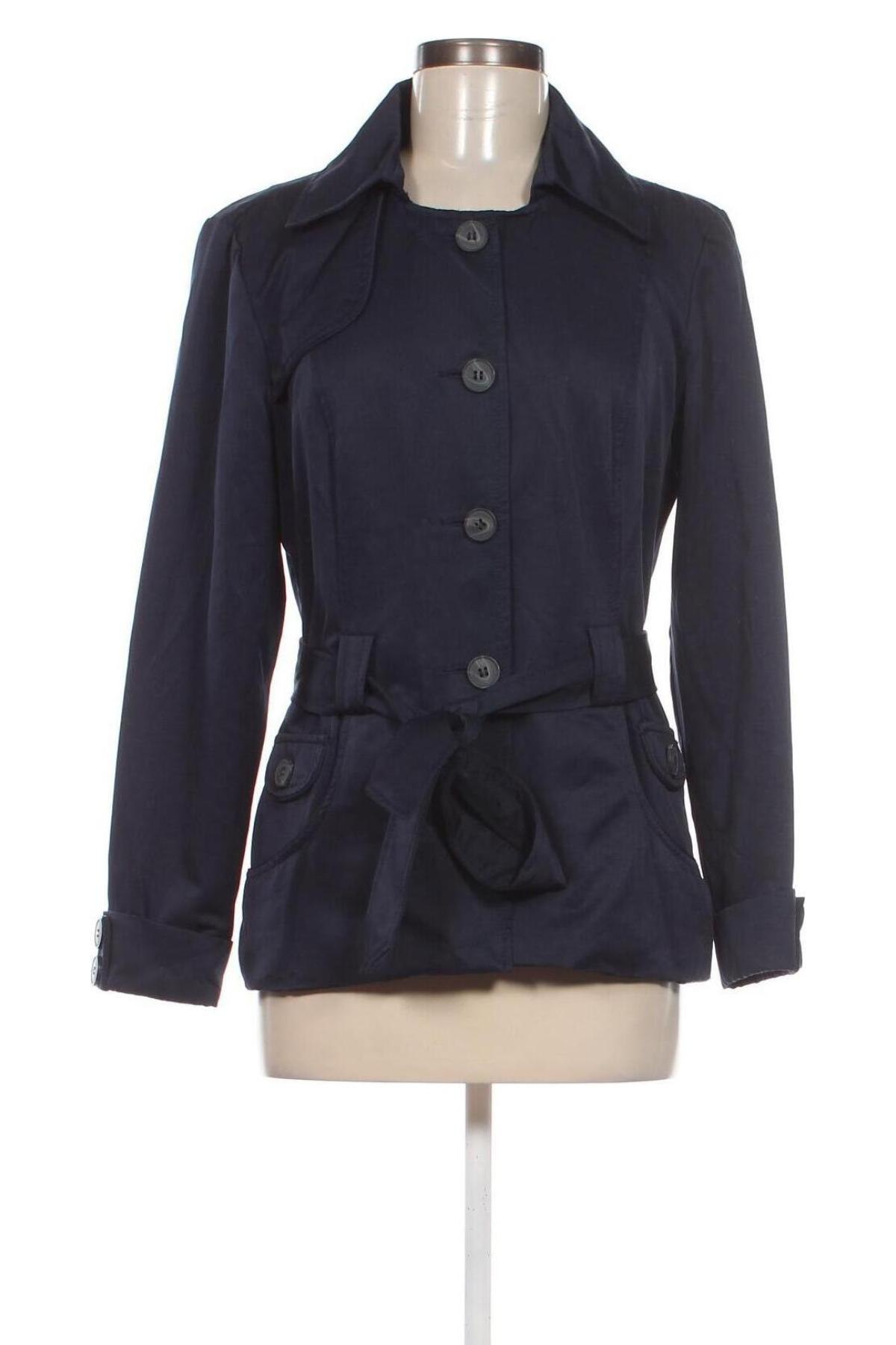 Damen Trenchcoat Vero Moda, Größe L, Farbe Blau, Preis 33,99 €