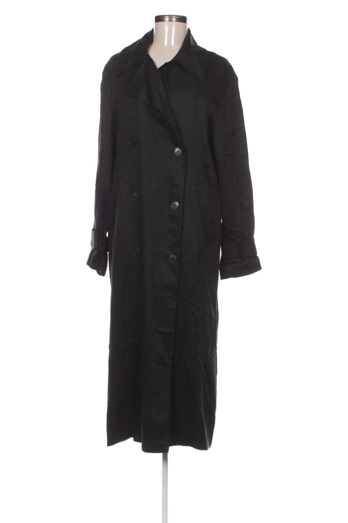 Damen Trench Coat Weekday, Größe S, Farbe Schwarz, Preis € 18,93