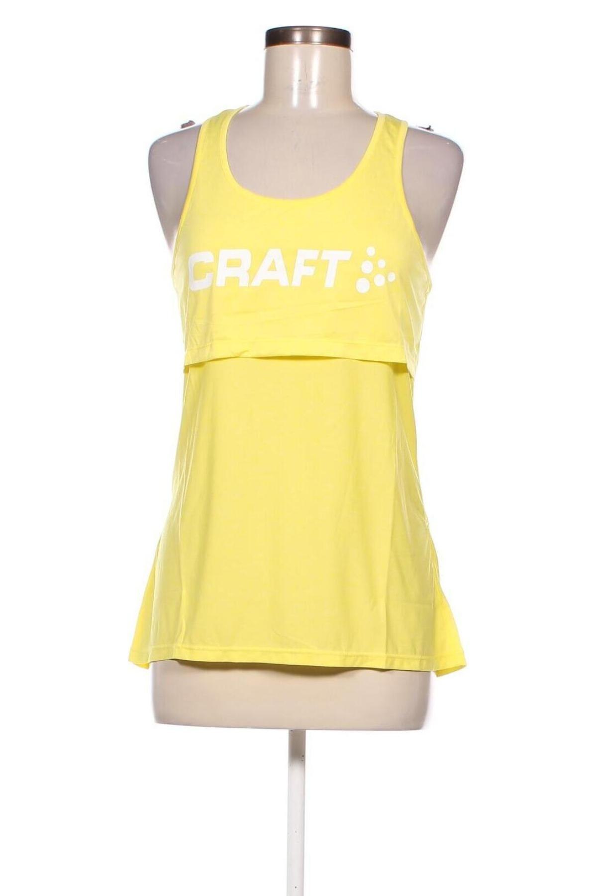 Γυναίκειο αθλητικό τοπ Craft, Μέγεθος S, Χρώμα Κίτρινο, Τιμή 7,94 €