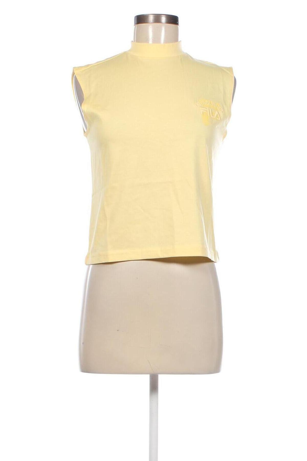 Damen Sporttop FILA, Größe XS, Farbe Gelb, Preis € 15,88