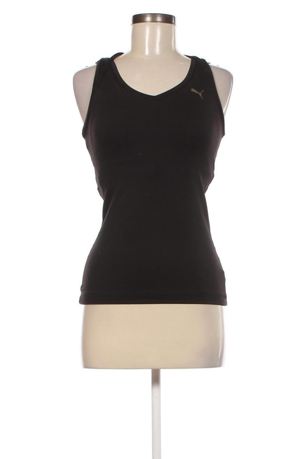 Damen Sporttop PUMA, Größe M, Farbe Schwarz, Preis 10,20 €