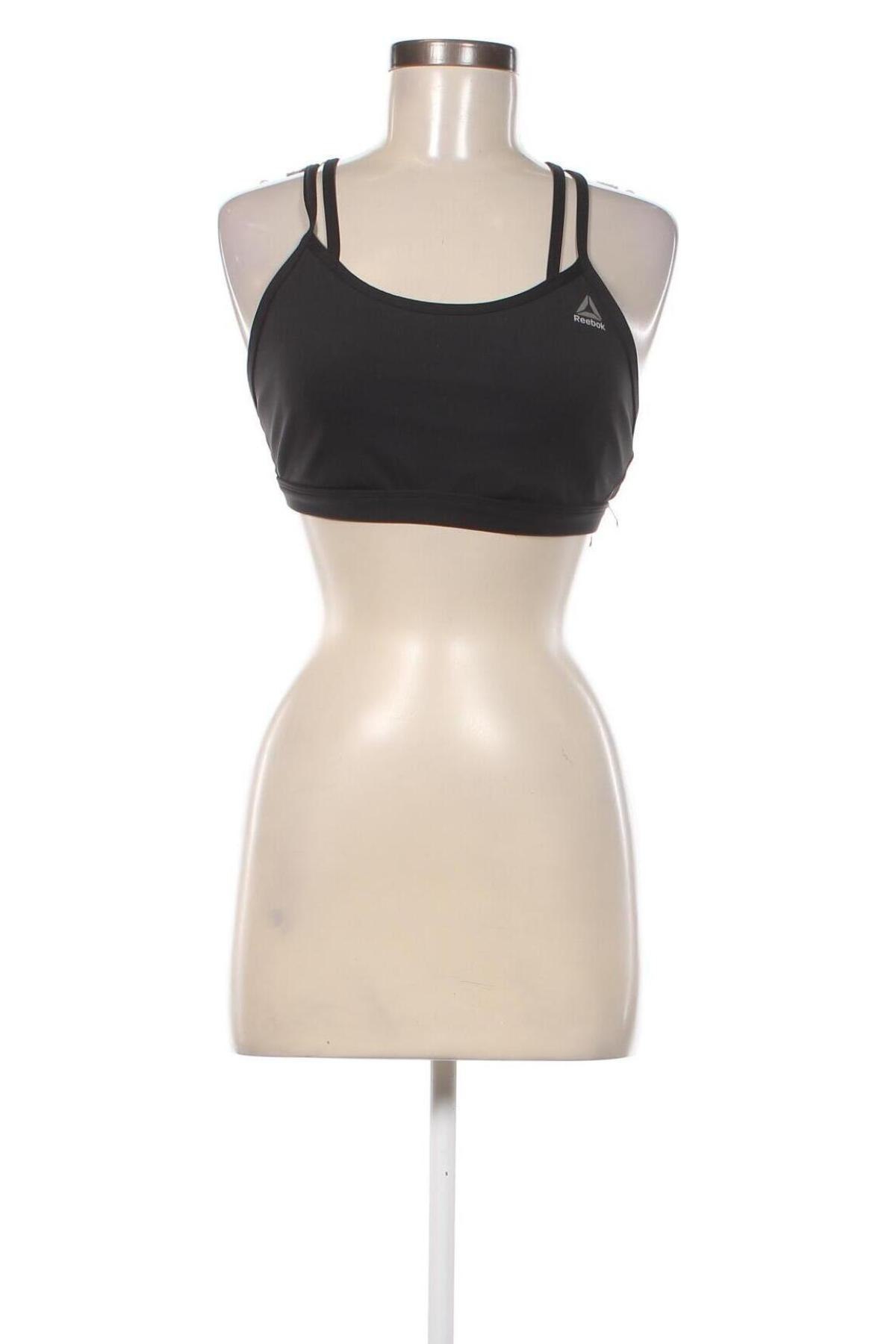 Damen Sporttop Reebok, Größe L, Farbe Schwarz, Preis 10,20 €