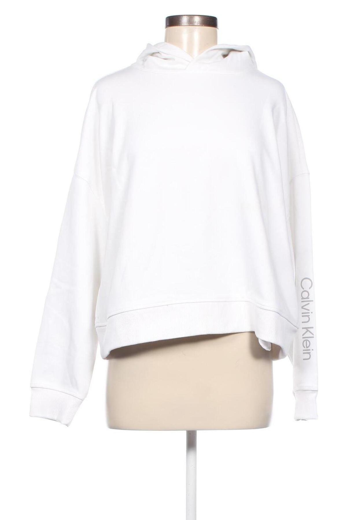 Γυναικείο φούτερ Calvin Klein, Μέγεθος M, Χρώμα Λευκό, Τιμή 96,39 €