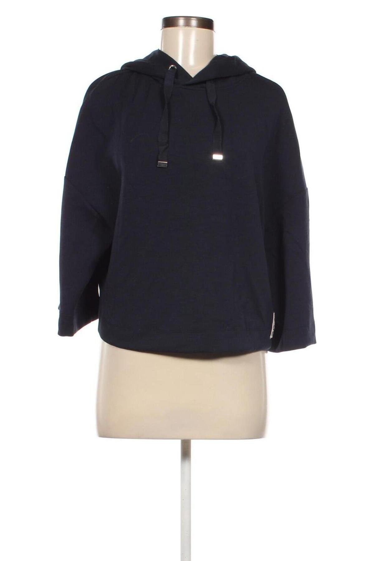 Γυναικείο φούτερ Comma,, Μέγεθος S, Χρώμα Μπλέ, Τιμή 20,78 €